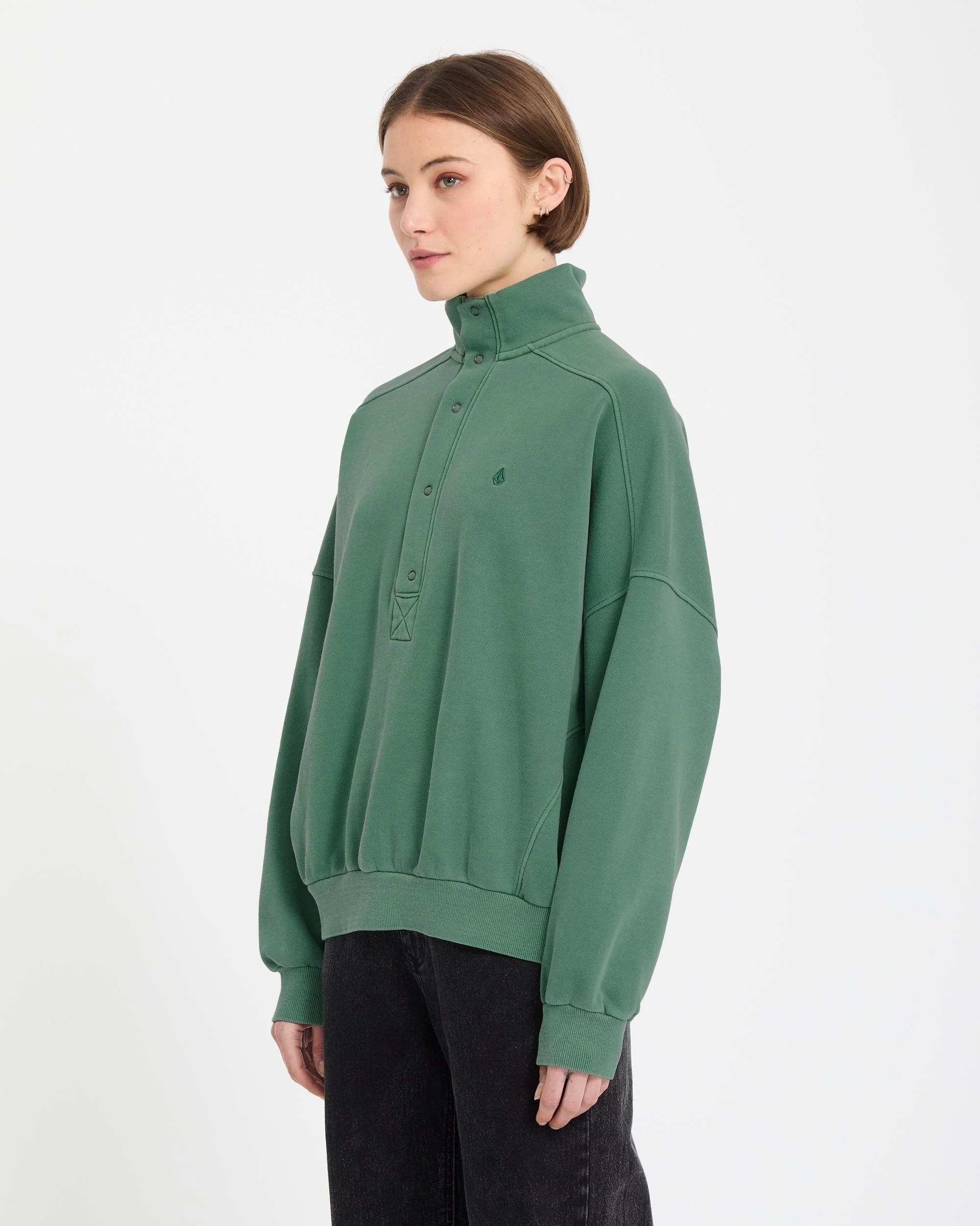 Sweatshirt Reetrostone Up - Evergreen - Image 4