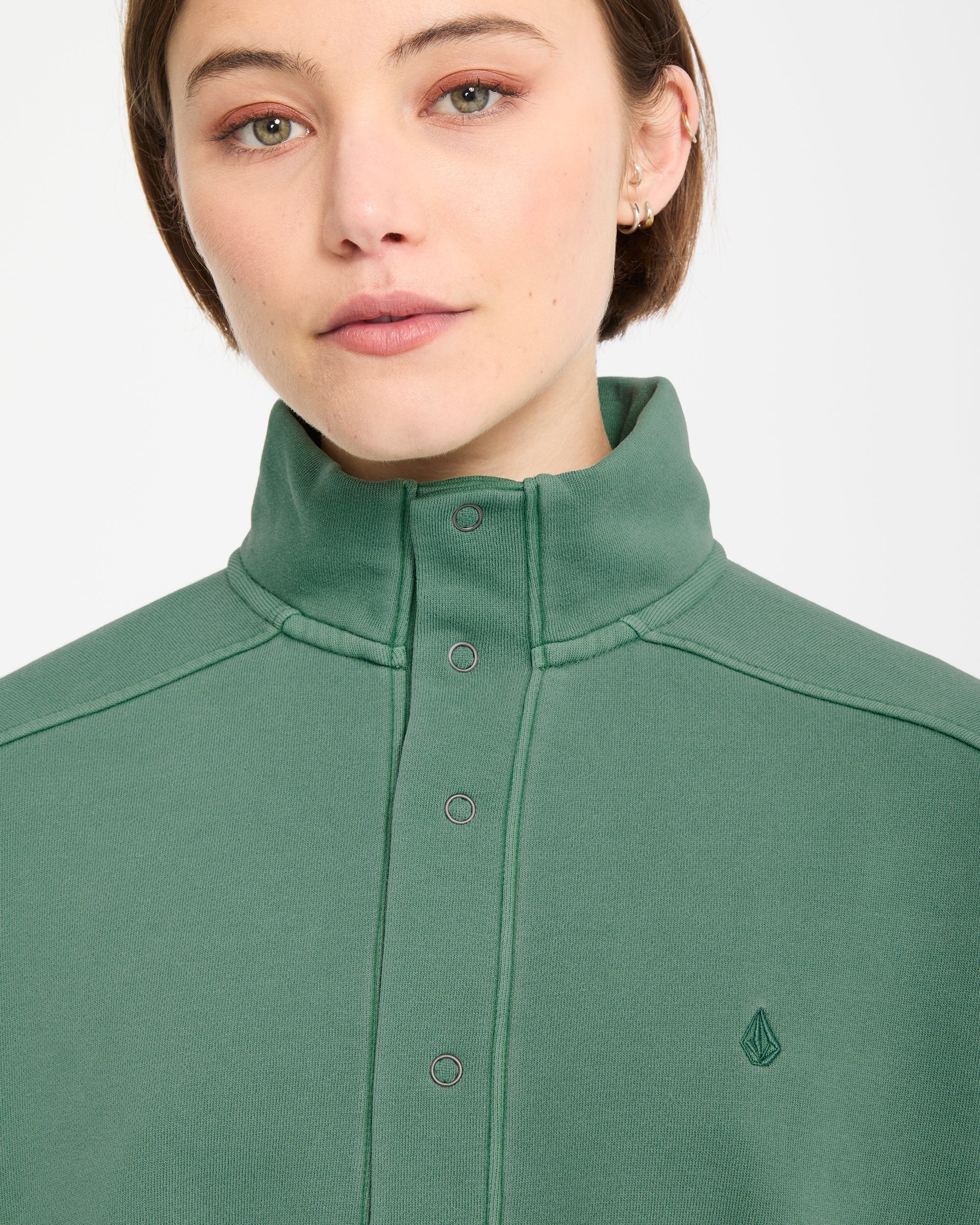 Sweatshirt Reetrostone Up - Evergreen - Image 5