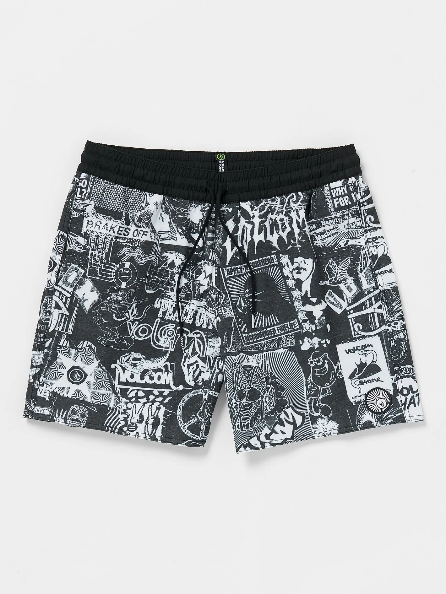 Boardshort Refute Stoney Trunk 17" - Black