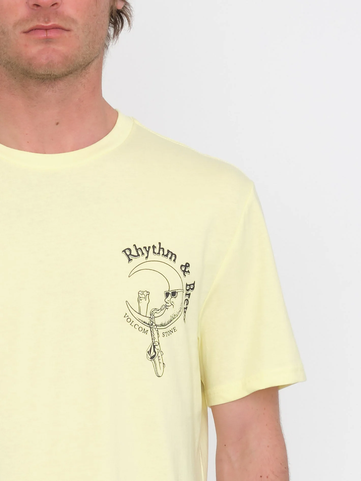 T-shirt Rhythm 1991 - AURA YELLOW - Image 3