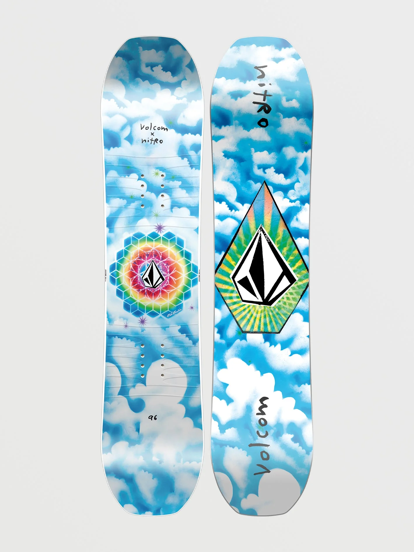 Snowboard Ripper Kids X Volcom (126 cm) - BLACK - (Enfant)