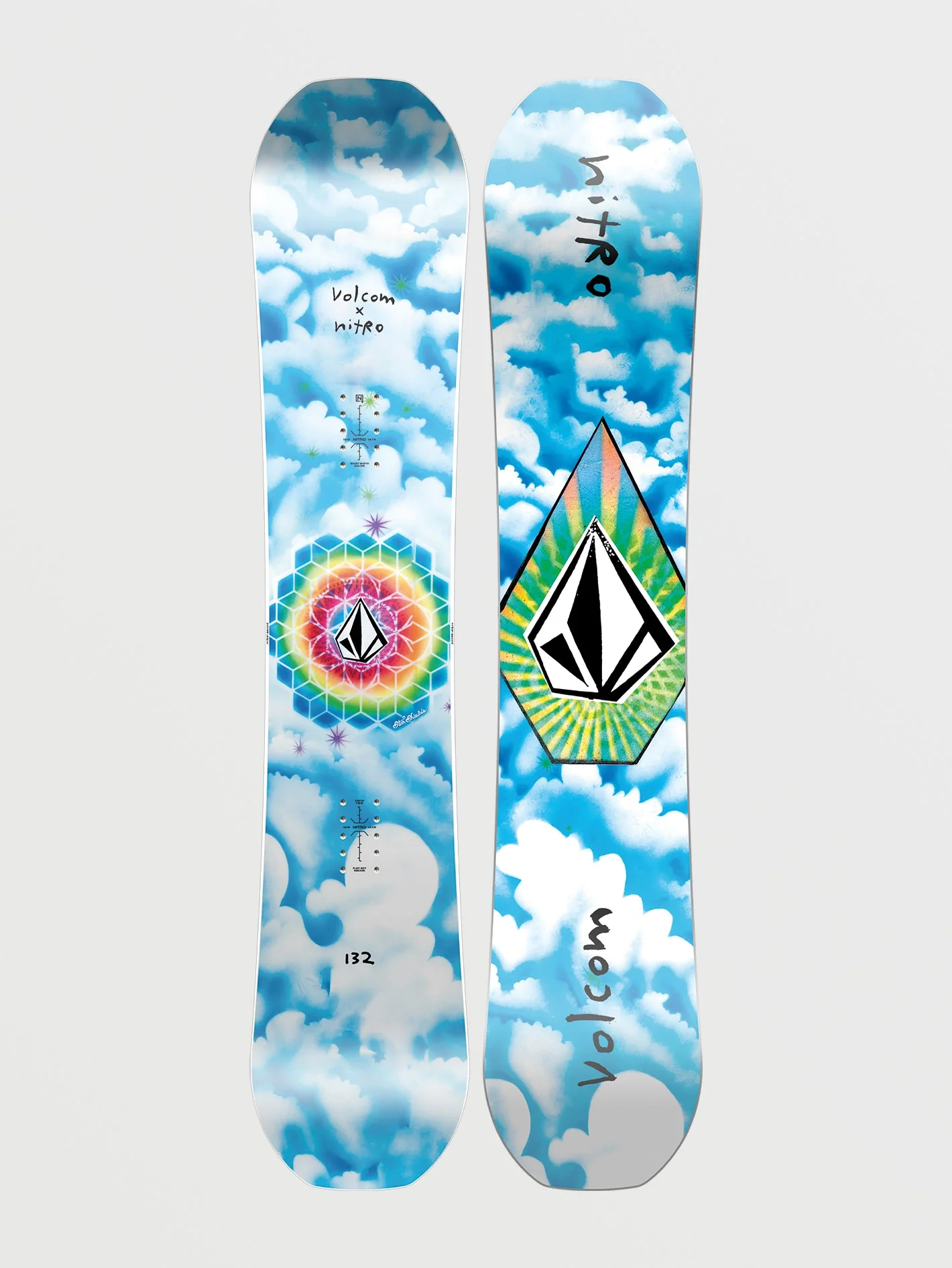 Snowboard Ripper Youth X Volcom (132 cm) - BLACK - (Enfant)