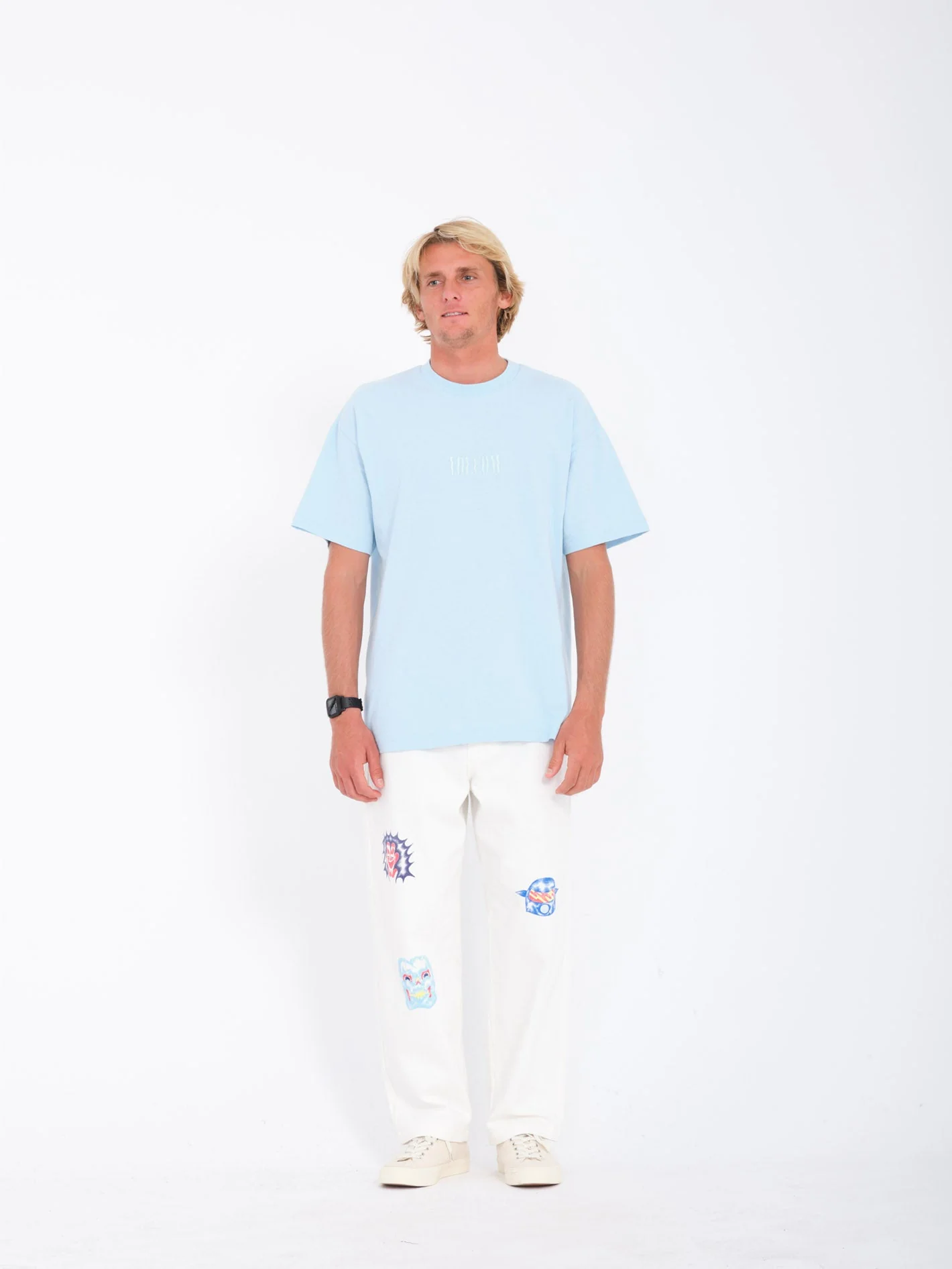 T-shirt Ripple Stone - MISTY BLUE - Image 3