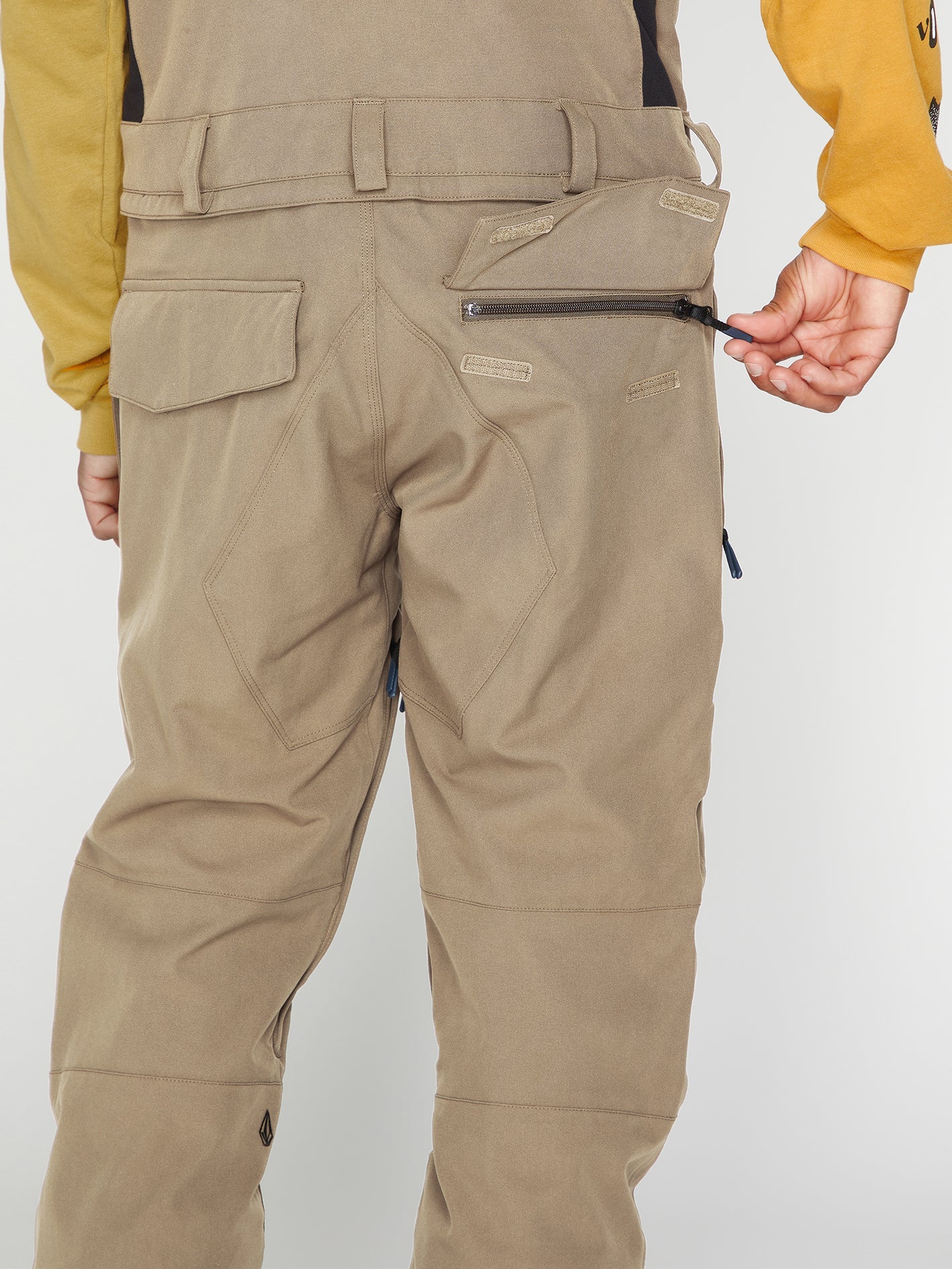Salopette de snow Roan - Dark Khaki - Image 10