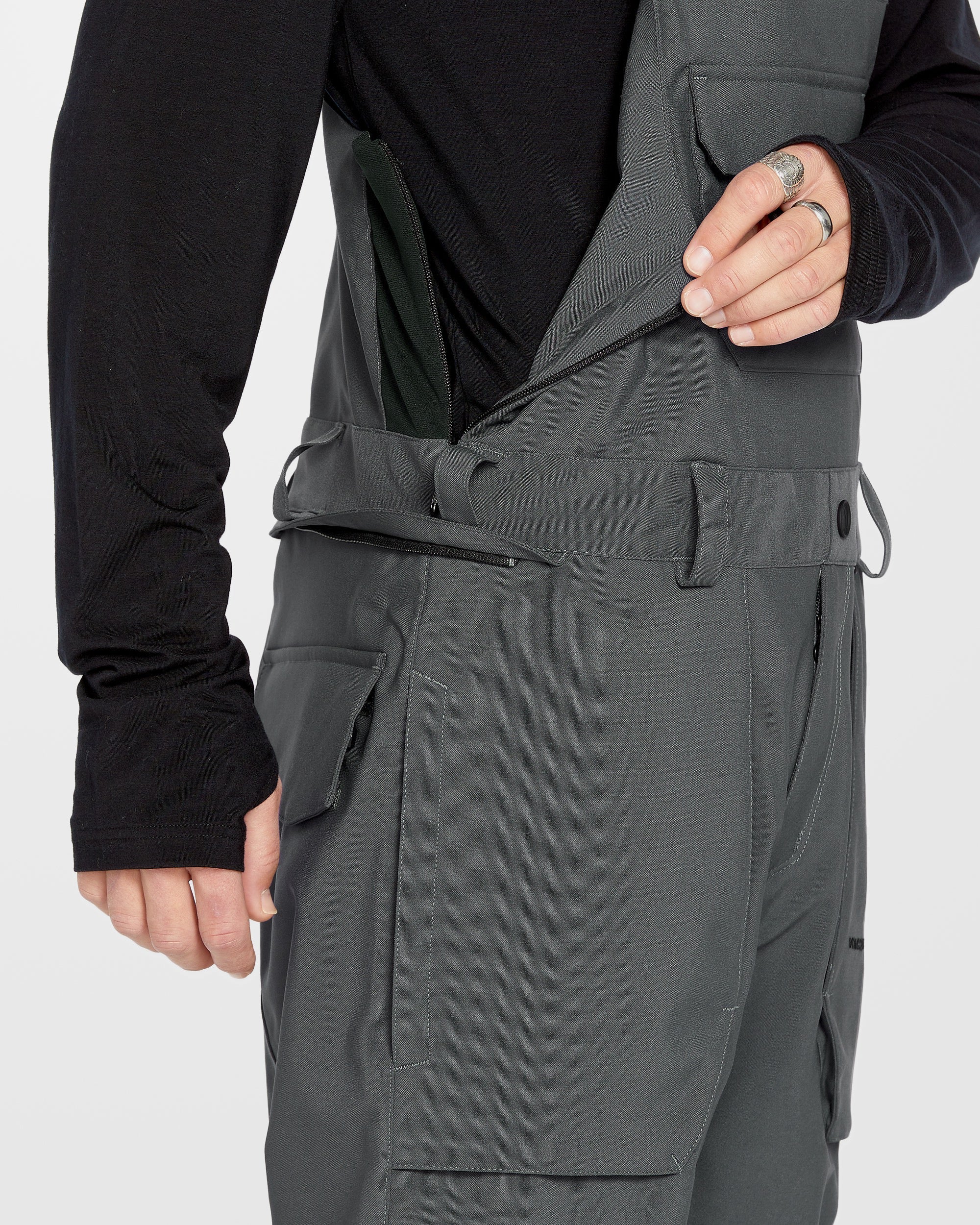 Combinaison Roan Bib - Charcoal - Image 7