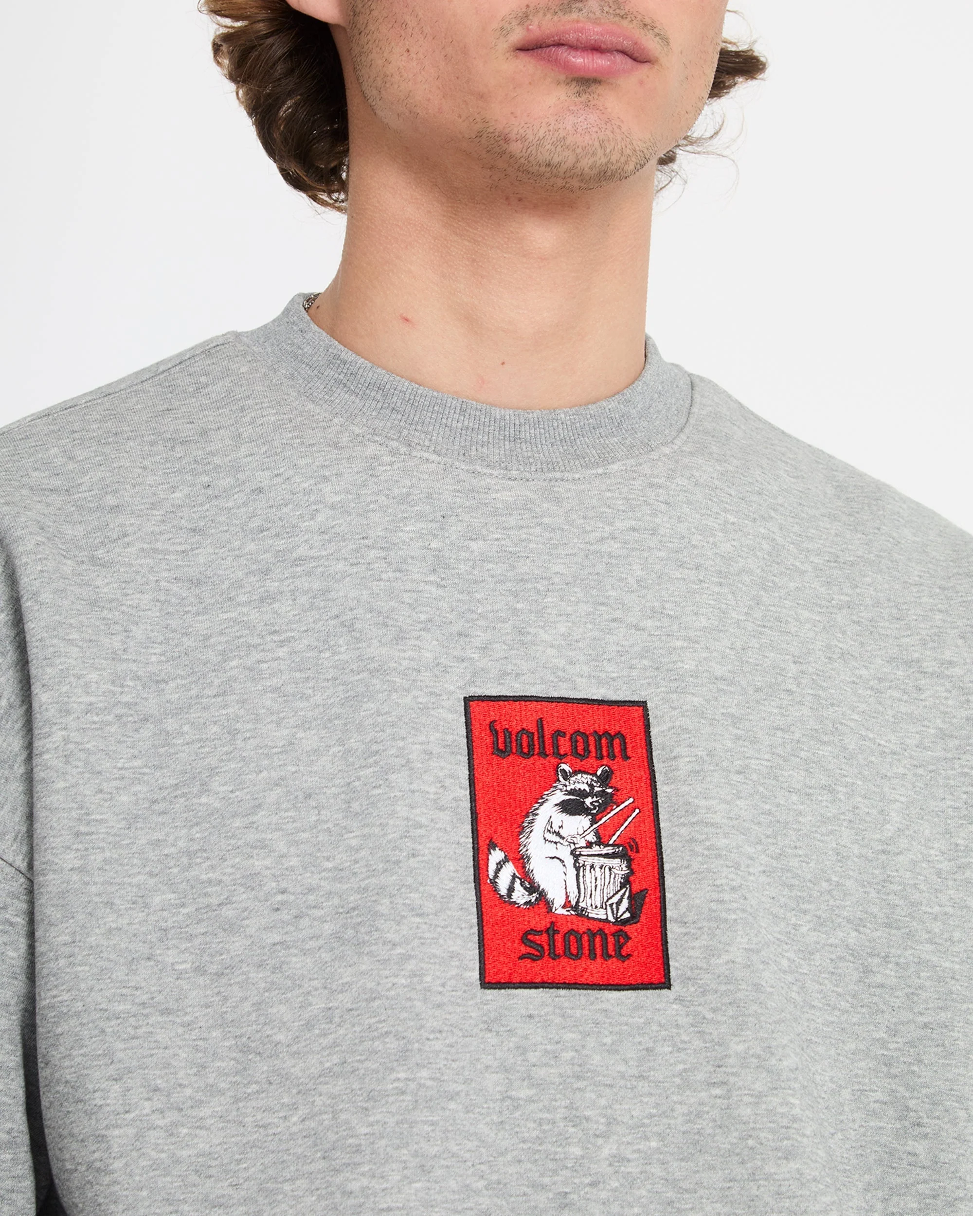 Sweatshirt Rockout - Heather Grey - Image 6