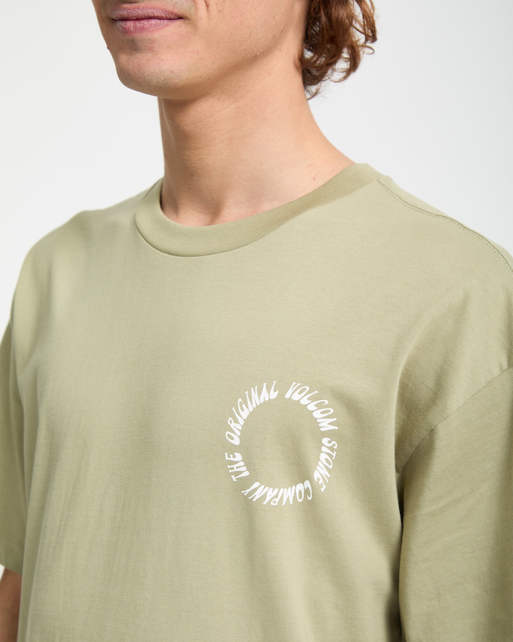 T-shirt Round Out - Green Tea - Image 3