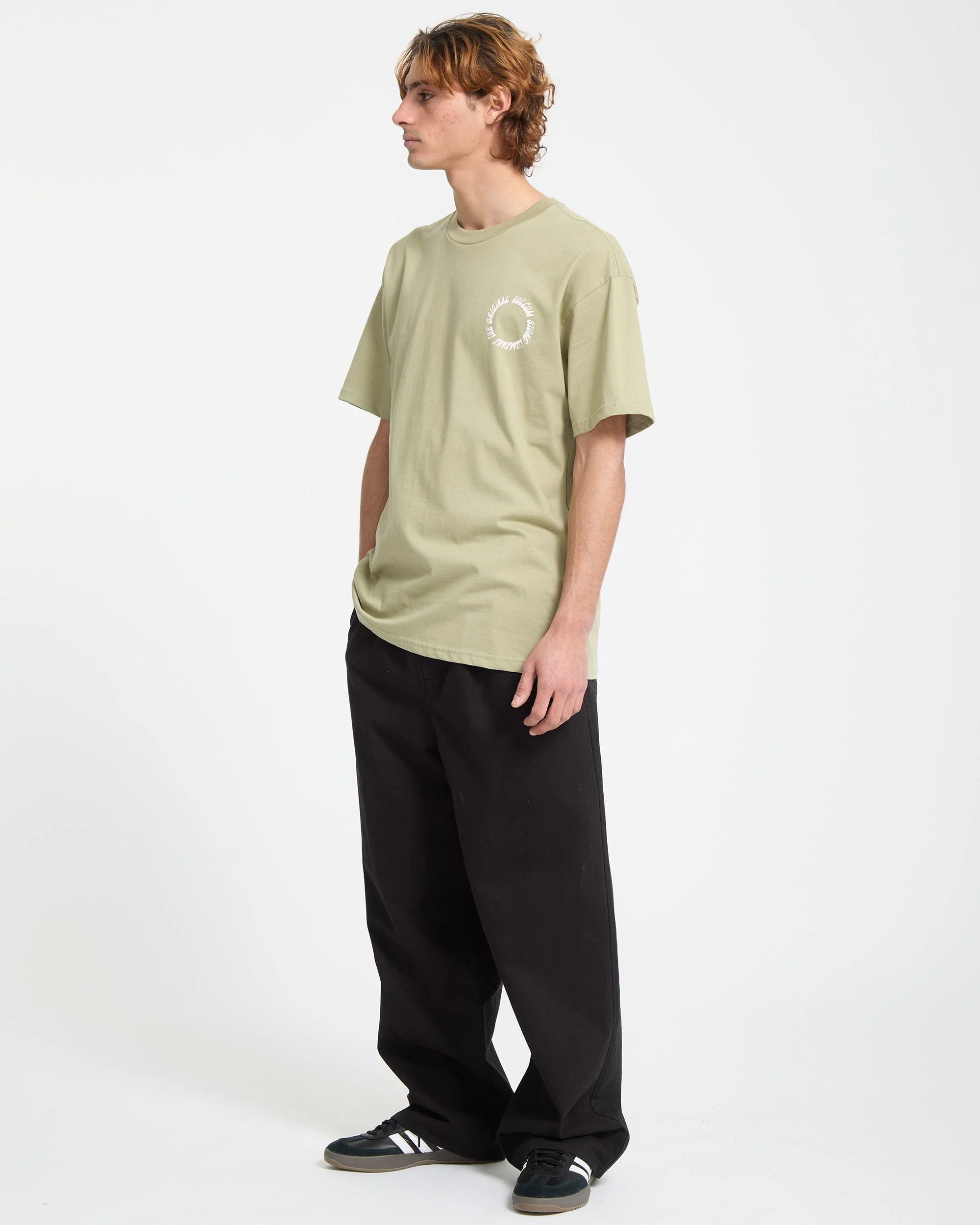 T-shirt Round Out - Green Tea - Image 4
