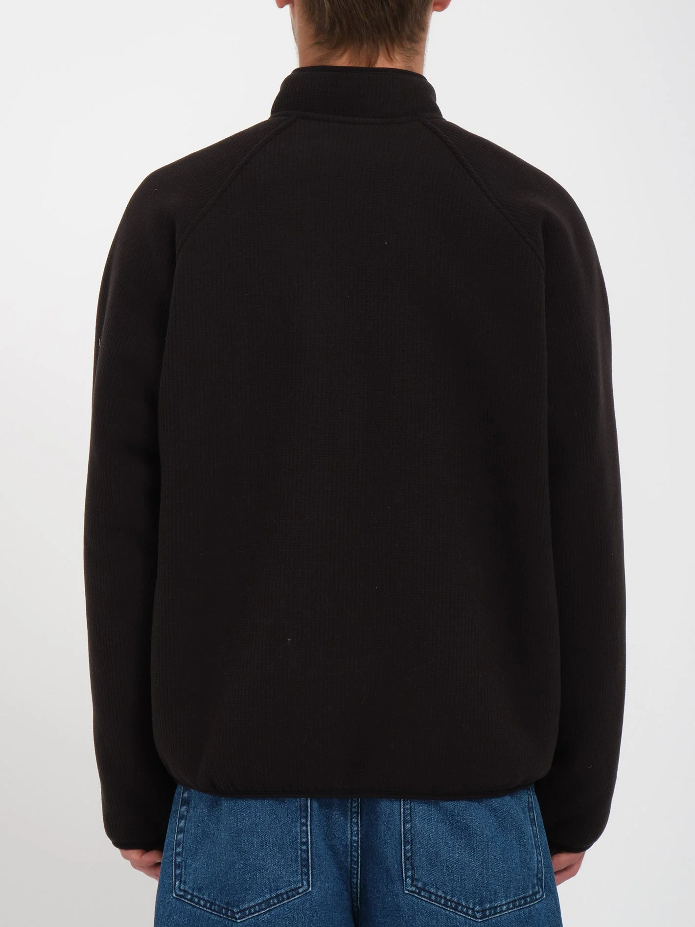 Sweat Sherpa Zippé Runtime Grid - BLACK - Image 2