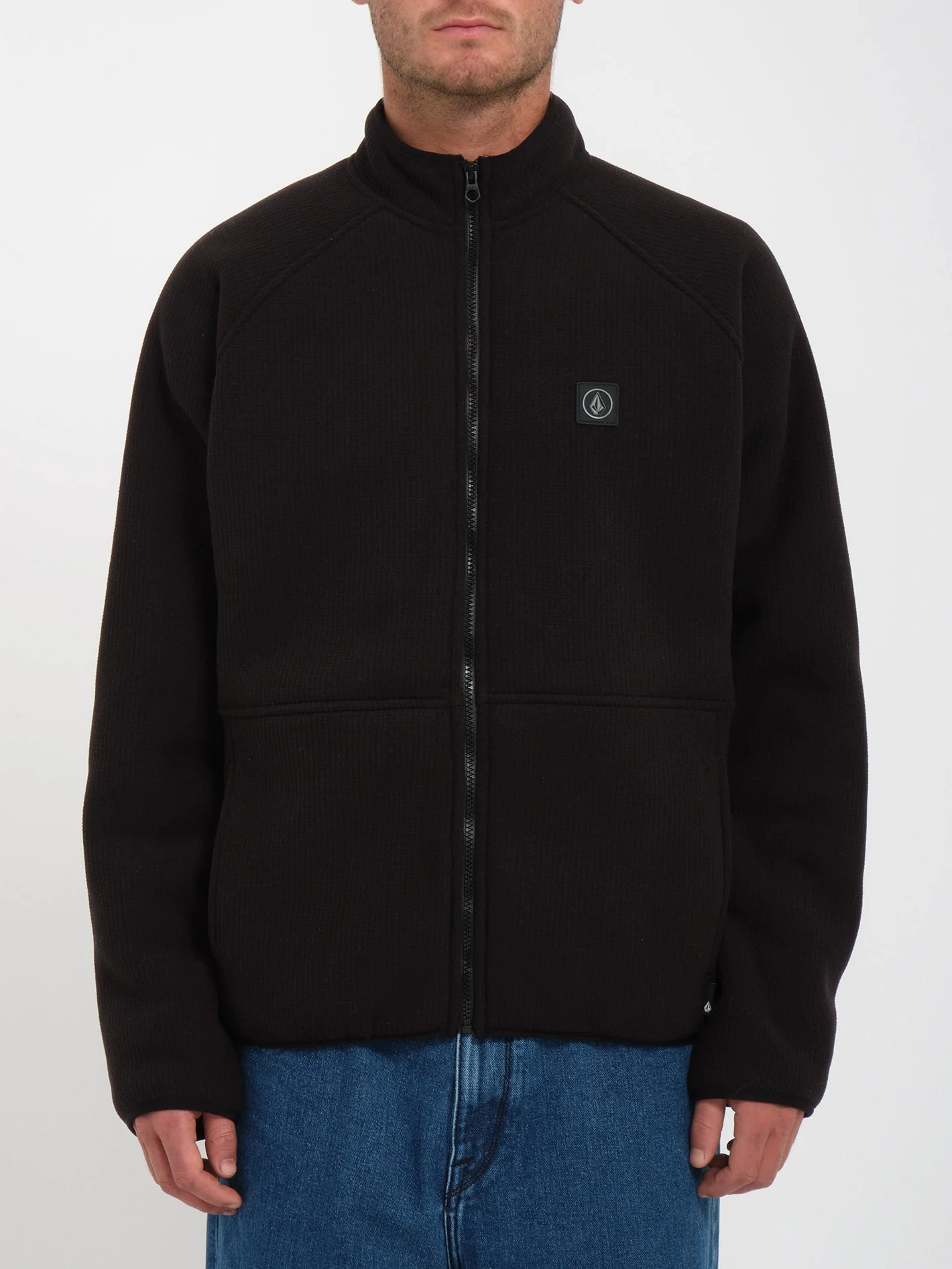 Sweat Sherpa Zippé Runtime Grid - BLACK - Image 8