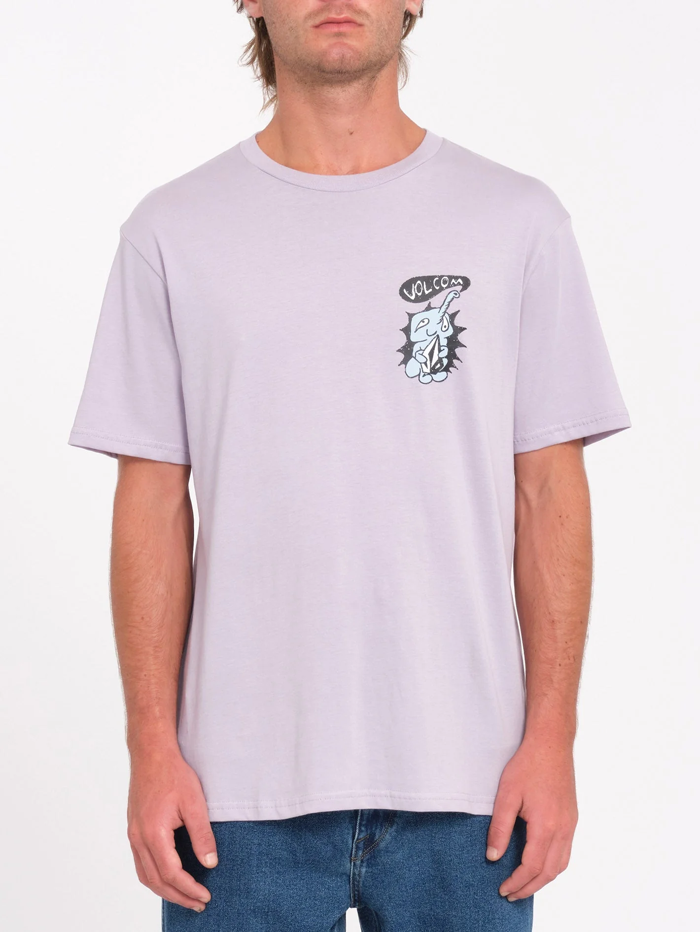 T-shirt Santi Stoned - LIGHT PURPLE - Image 2
