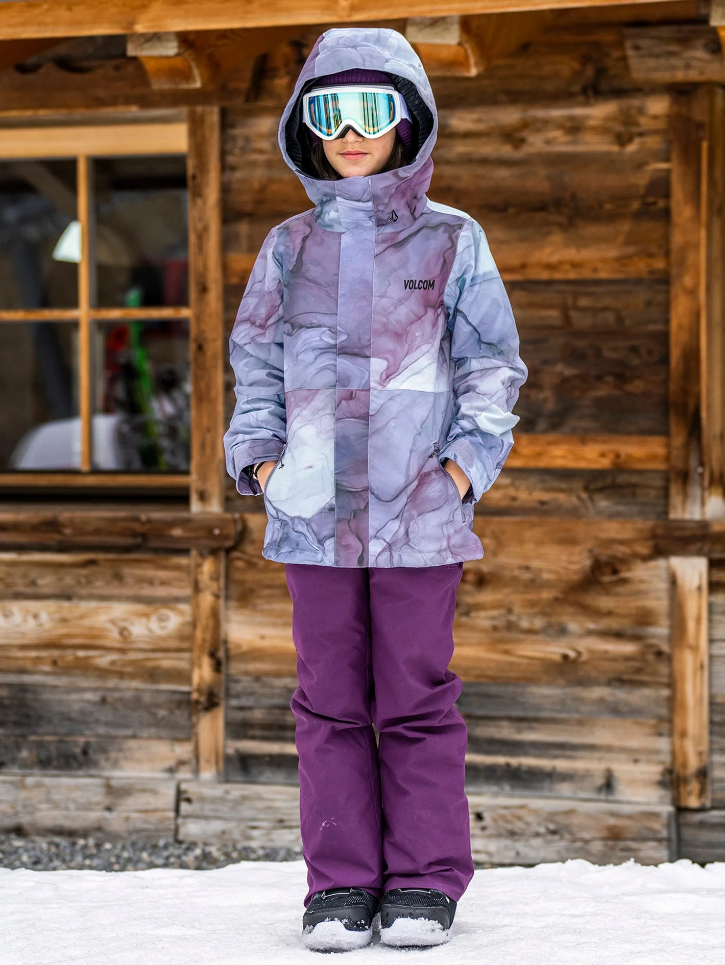Veste Sass'N'Fras Insulated - GLACIER INK - (Enfant) - Image 5