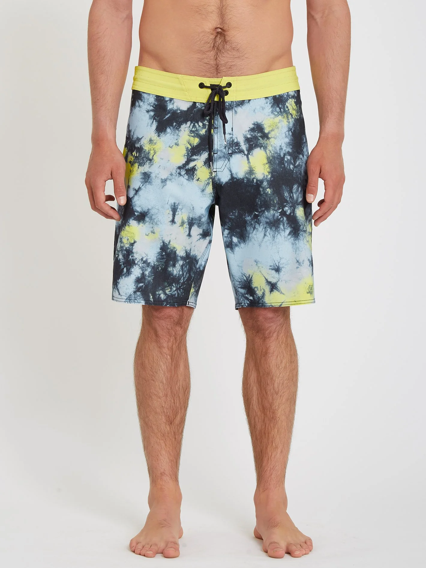 Boardshort Saturate Stoney 19" - LIME TIE DYE