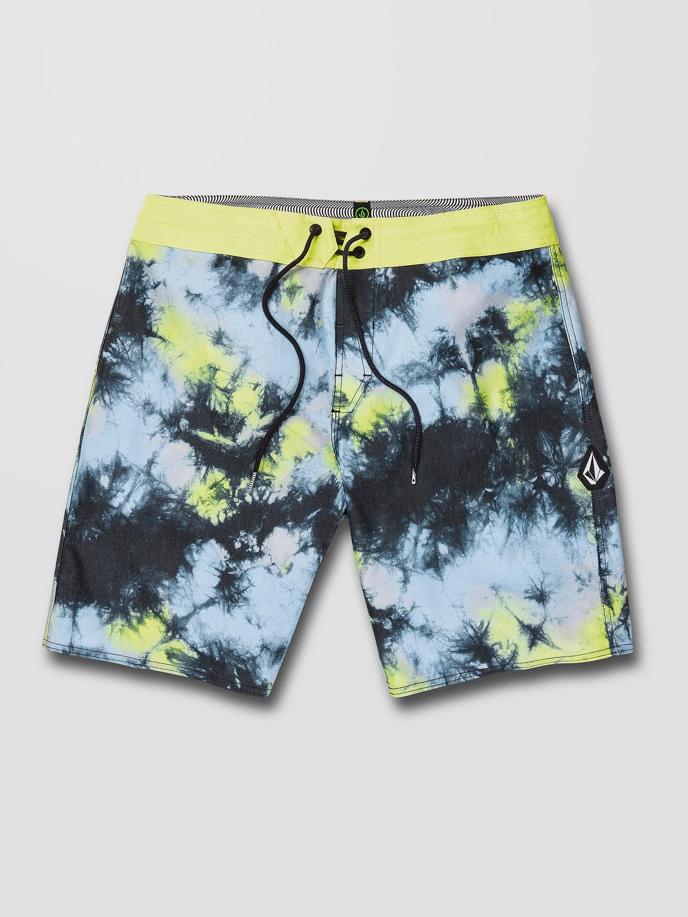 Boardshort Saturate Stoney 19" - LIME TIE DYE - Image 9