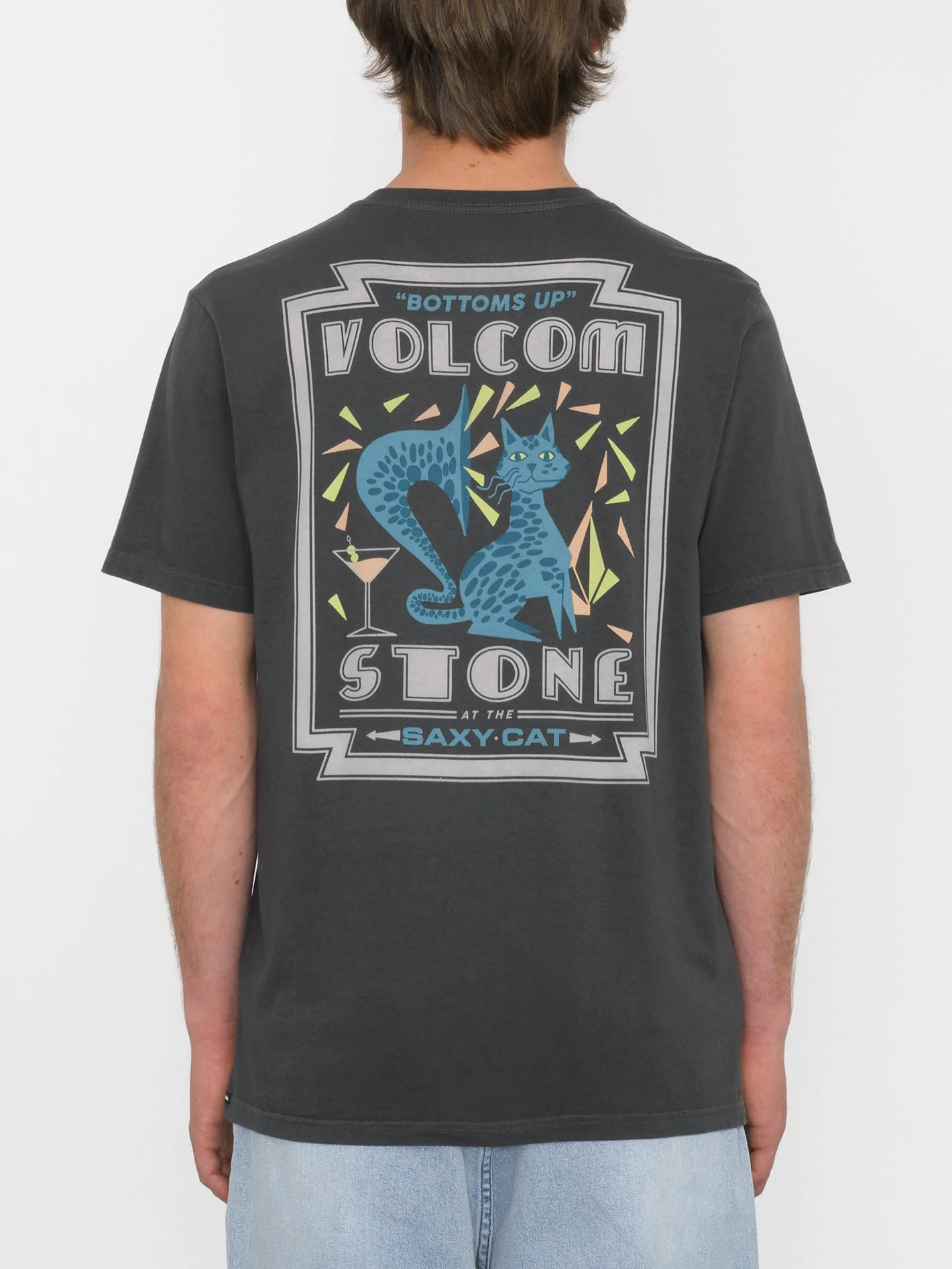 T-shirt Saxy Cat - STEALTH