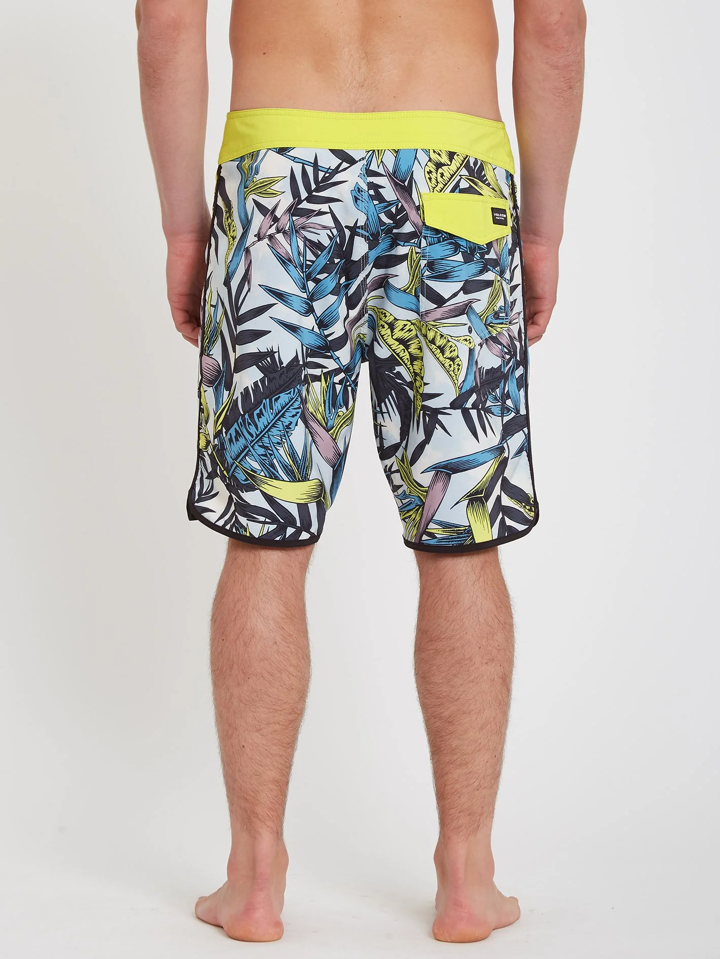 Boardshort Scallop Mod-tech 19" - LIMEADE - Image 2