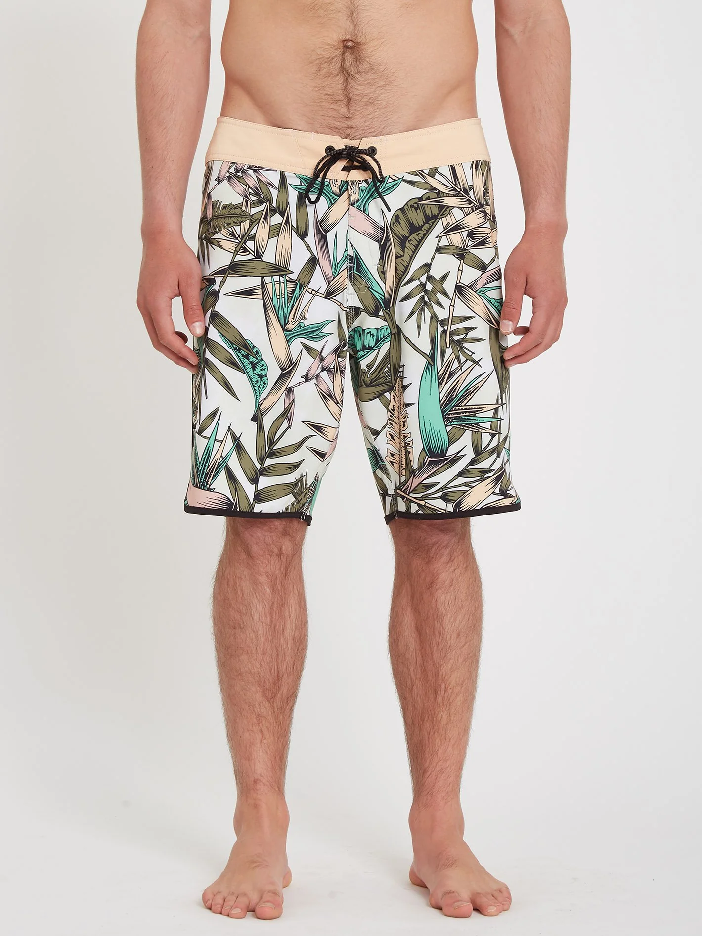 Boardshort Scallop Mod-tech 19" - MARTINI OLIVE