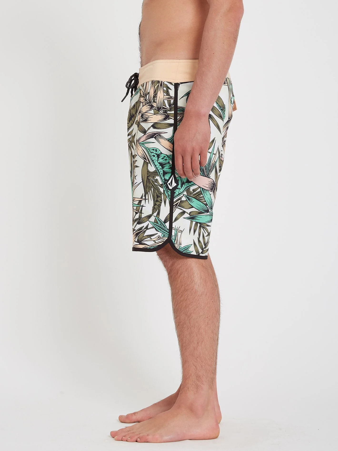 Boardshort Scallop Mod-tech 19" - MARTINI OLIVE - Image 4