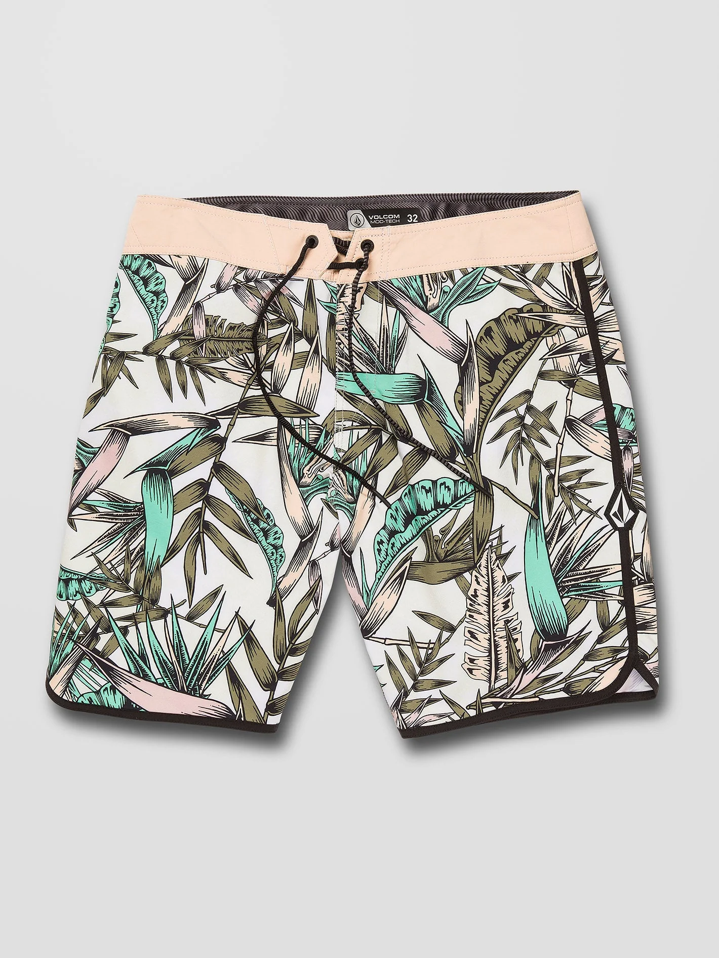 Boardshort Scallop Mod-tech 19" - MARTINI OLIVE - Image 6
