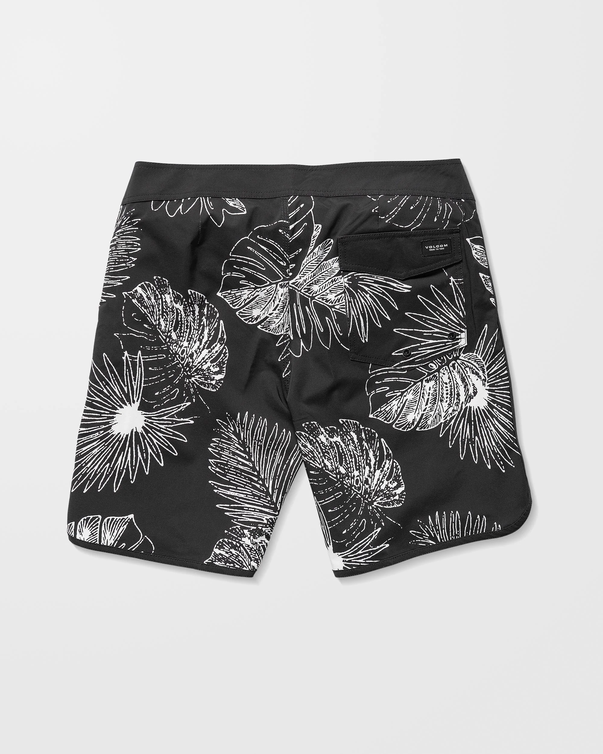 Boardshort Scallop Mod 19" - Black - Image 5