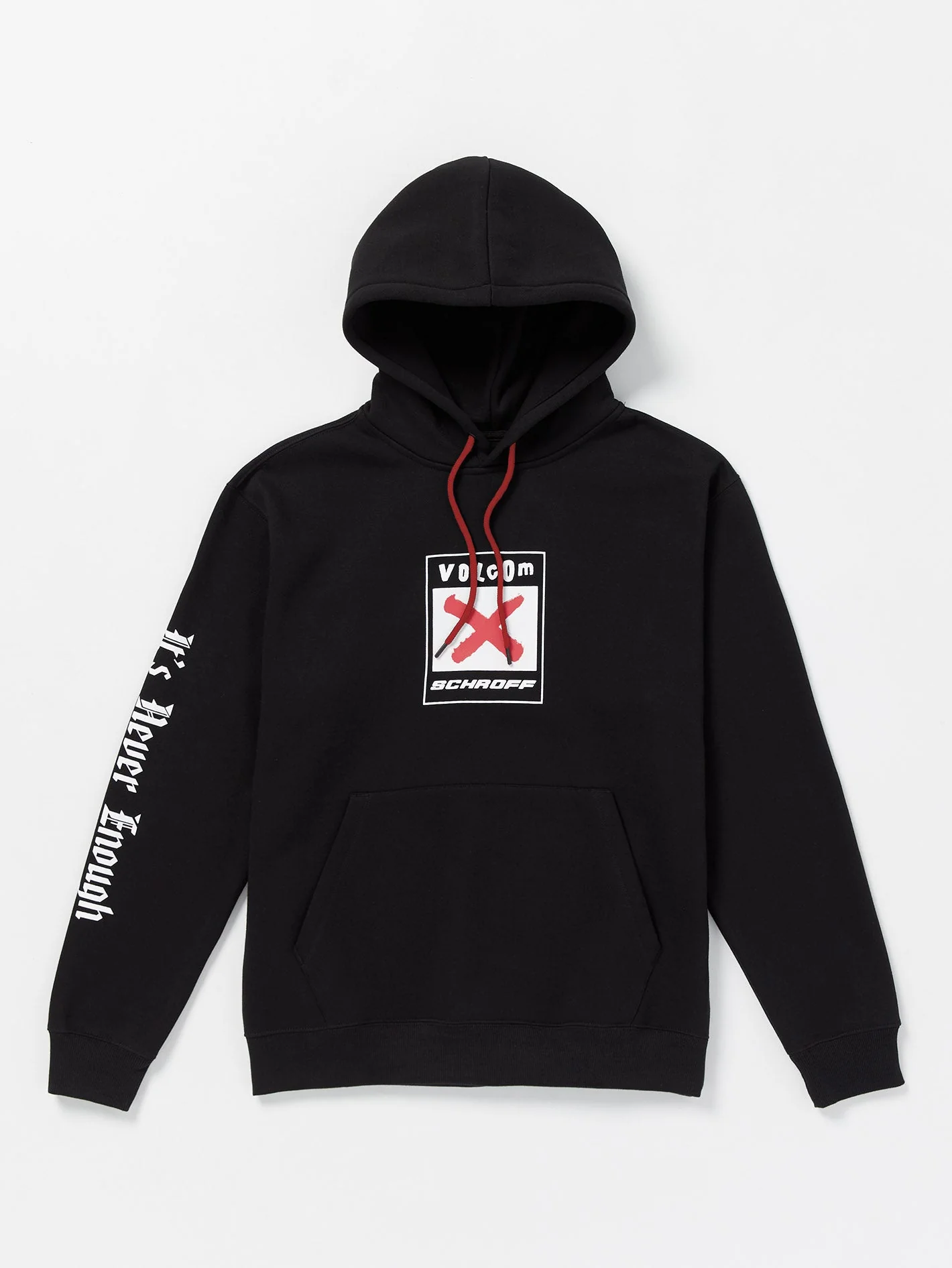 Sweat à Capuche Schroff X Volcom - Black - Image 4