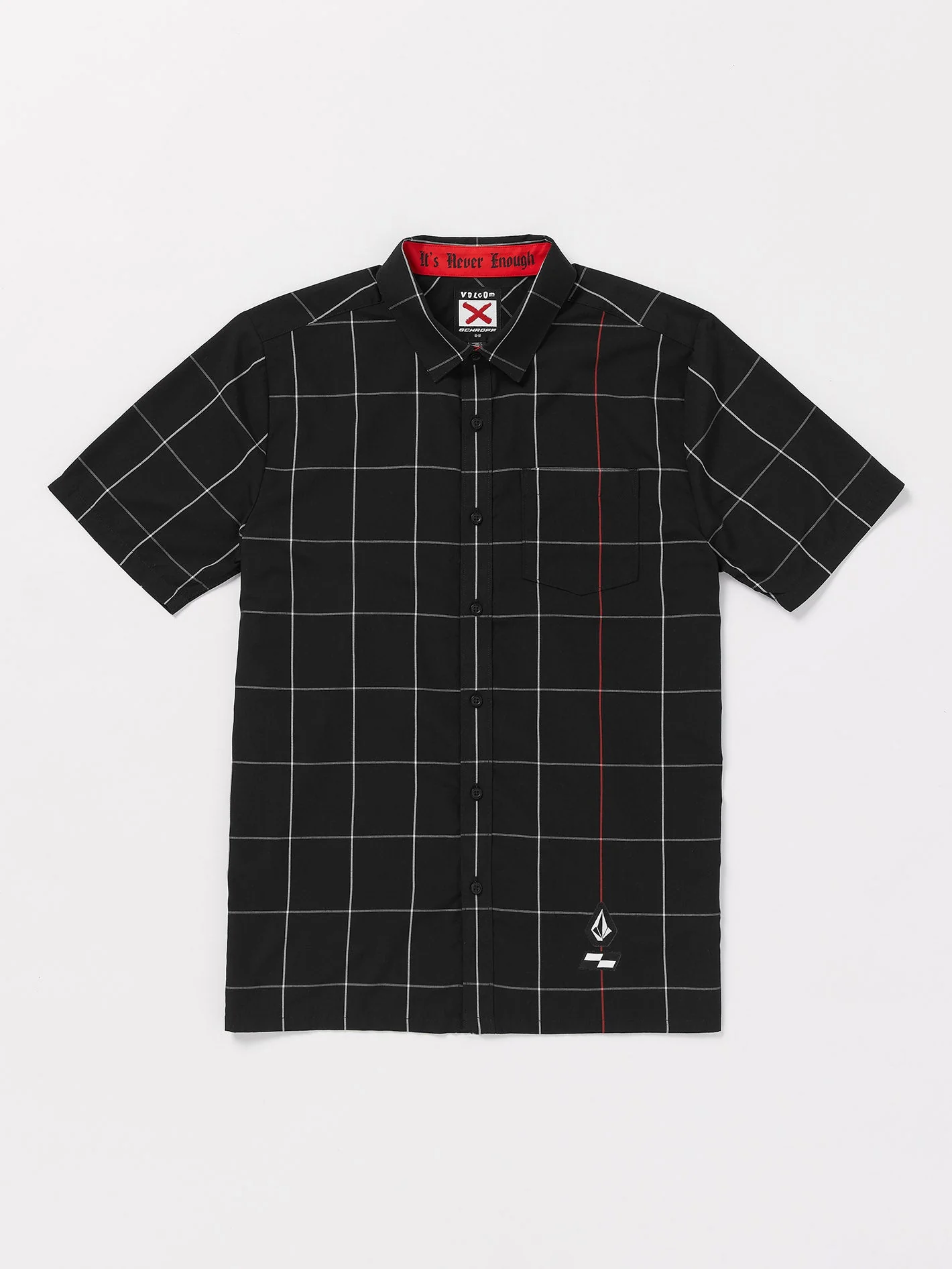 Chemise Schroff X Volcom Plaid - Black - Image 4