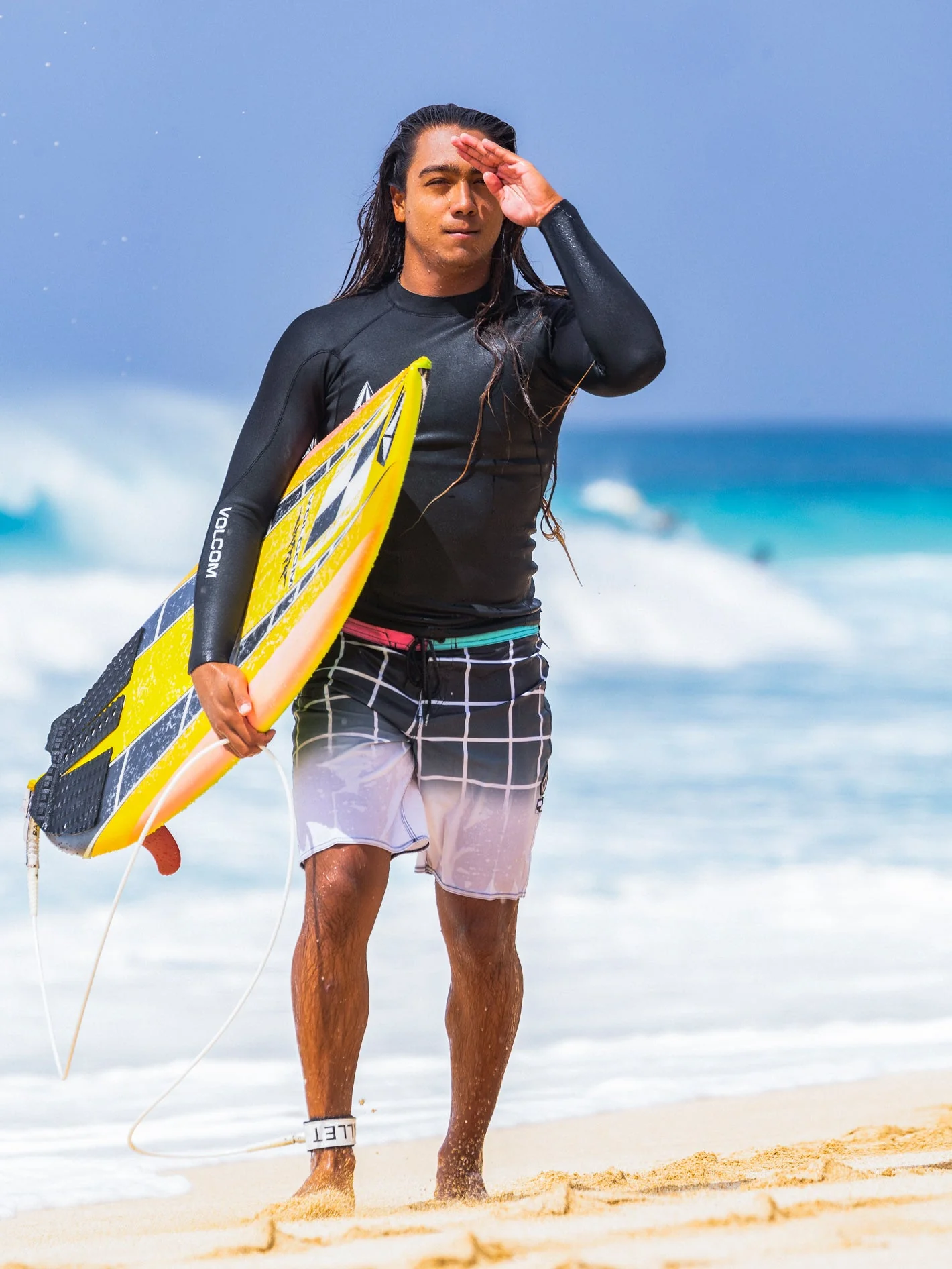 Boardshort Schroff X Volcom Stoney 19" - Black - Image 3