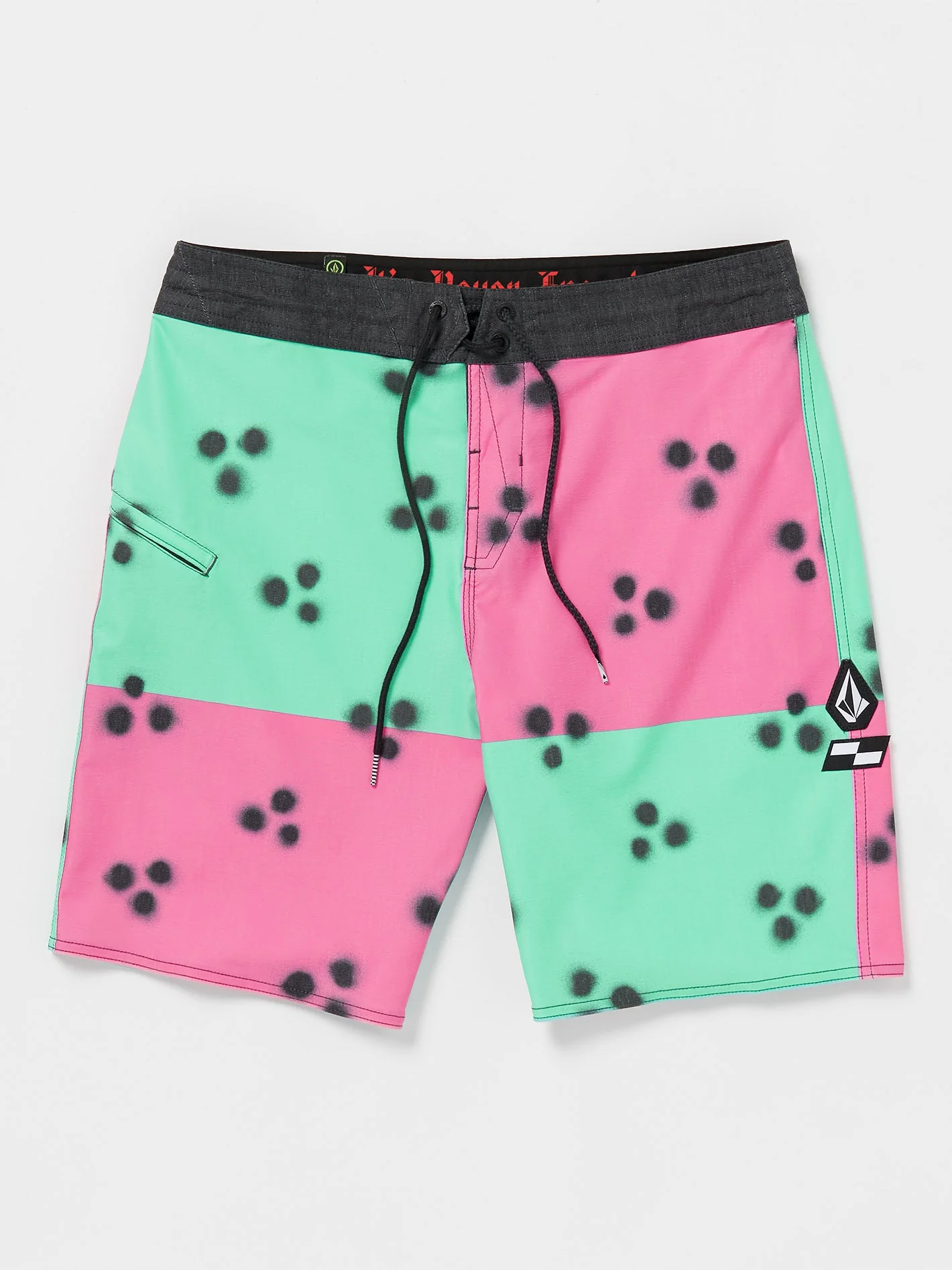 Boardshort Schroff X Volcom Stoney 19" - Dusty Aqua - Image 3