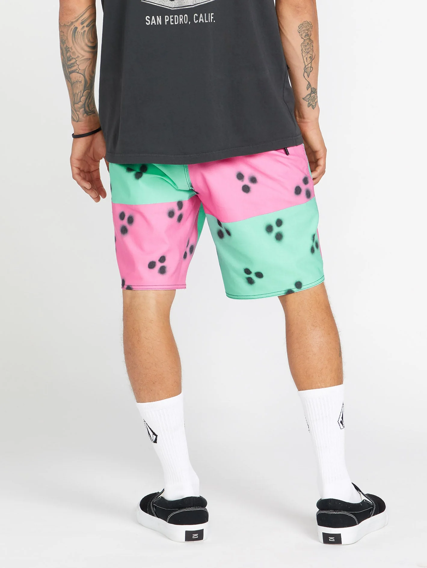 Boardshort Schroff X Volcom Stoney 19" - Dusty Aqua - Image 6
