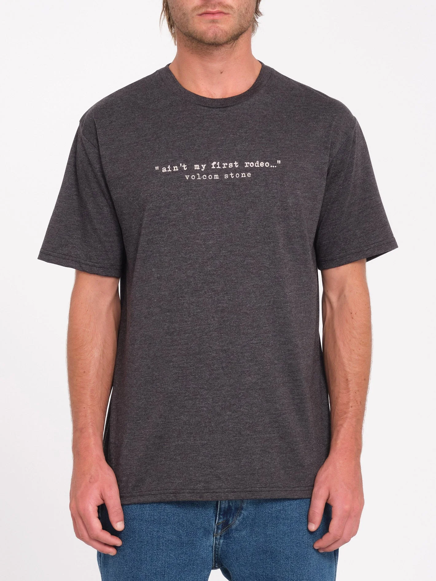 T-shirt Scowboy - HEATHER BLACK - Image 2