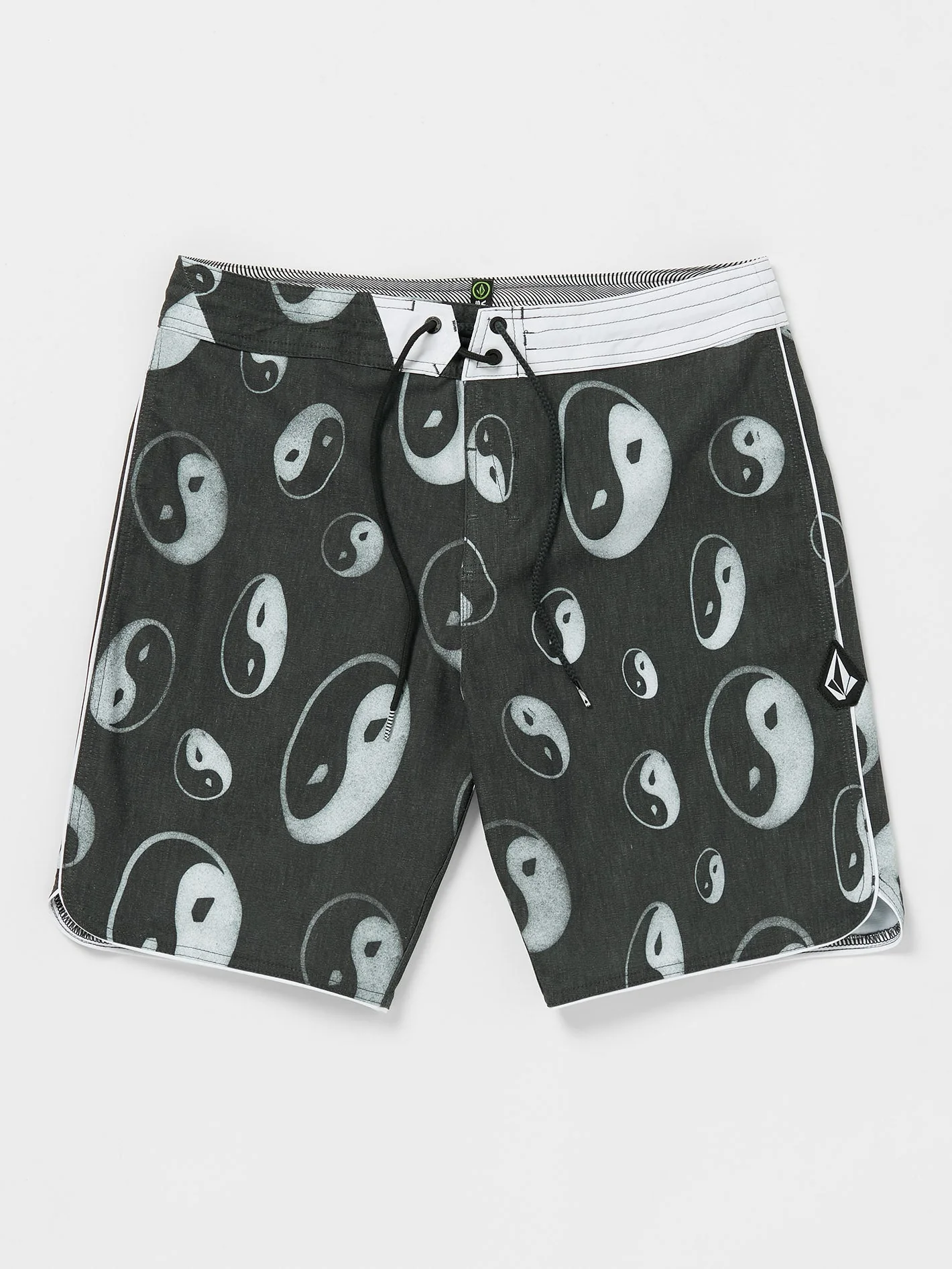 Boardshort Sense Scallop Stoney 19" - Black
