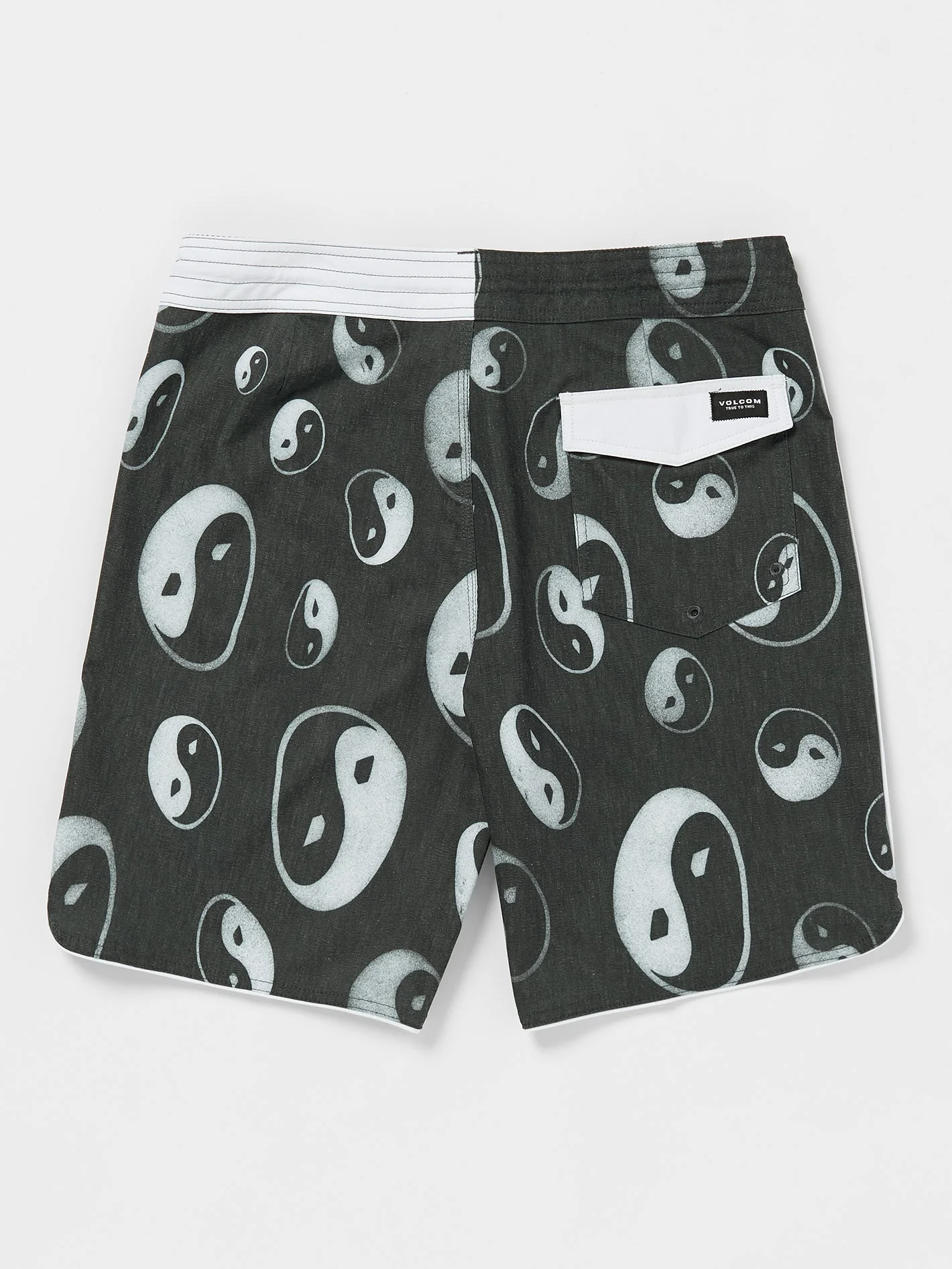 Boardshort Sense Scallop Stoney 19" - Black - Image 2