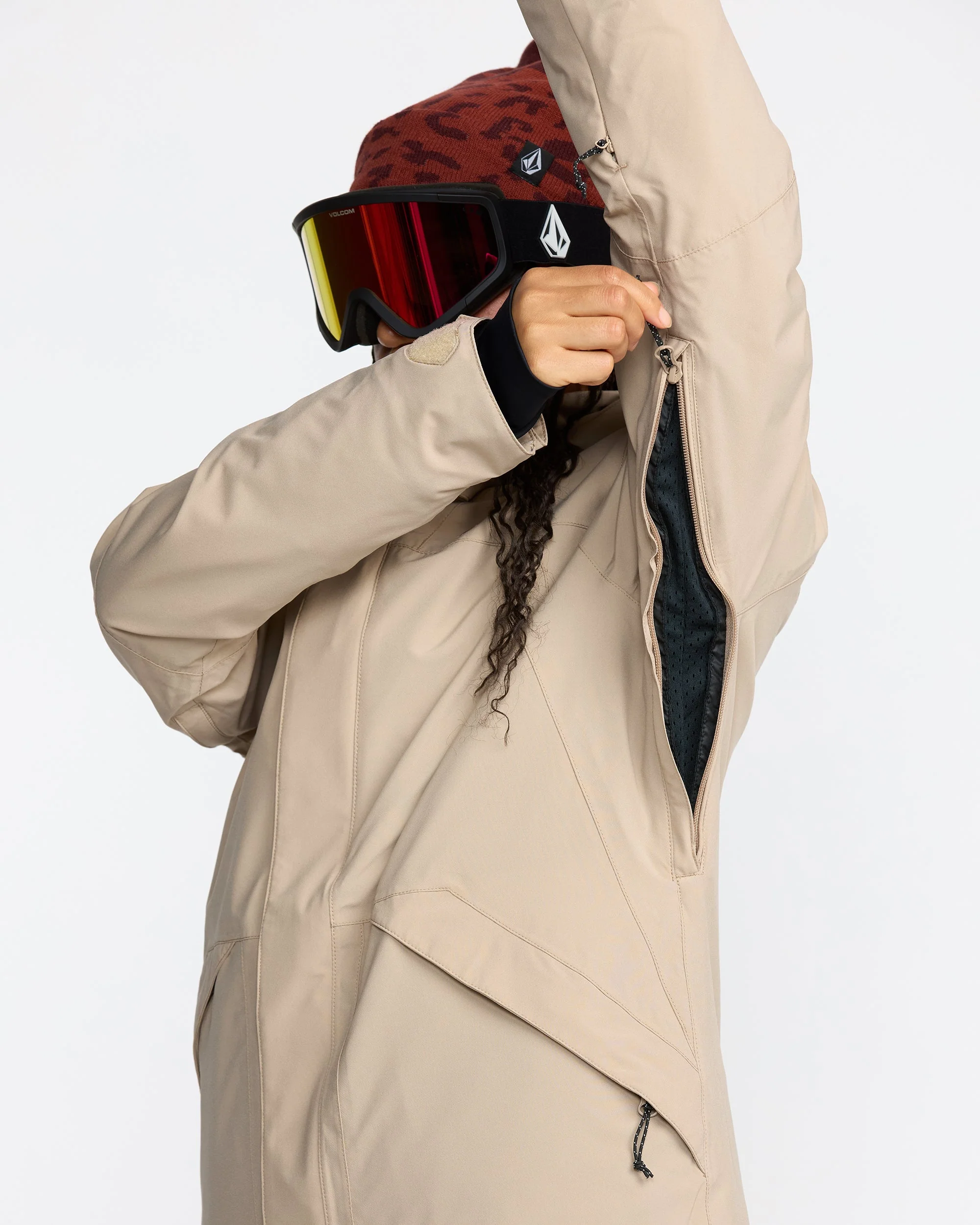 Veste Shelter 20K 3D Stretch - Oatmeal - Image 6