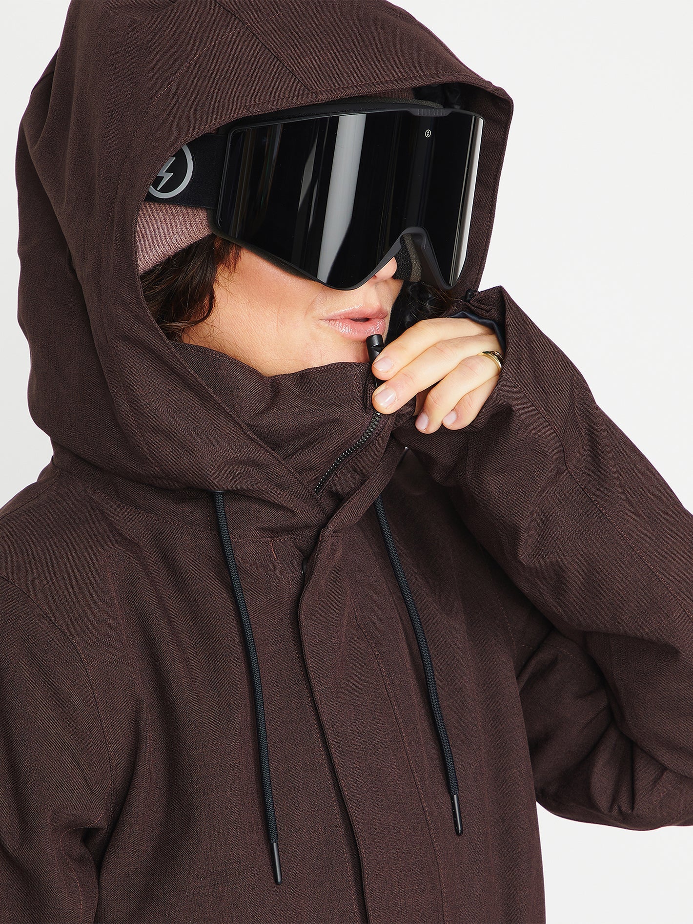 Veste de snow Sherwin Insulated - Black Plum - Image 4