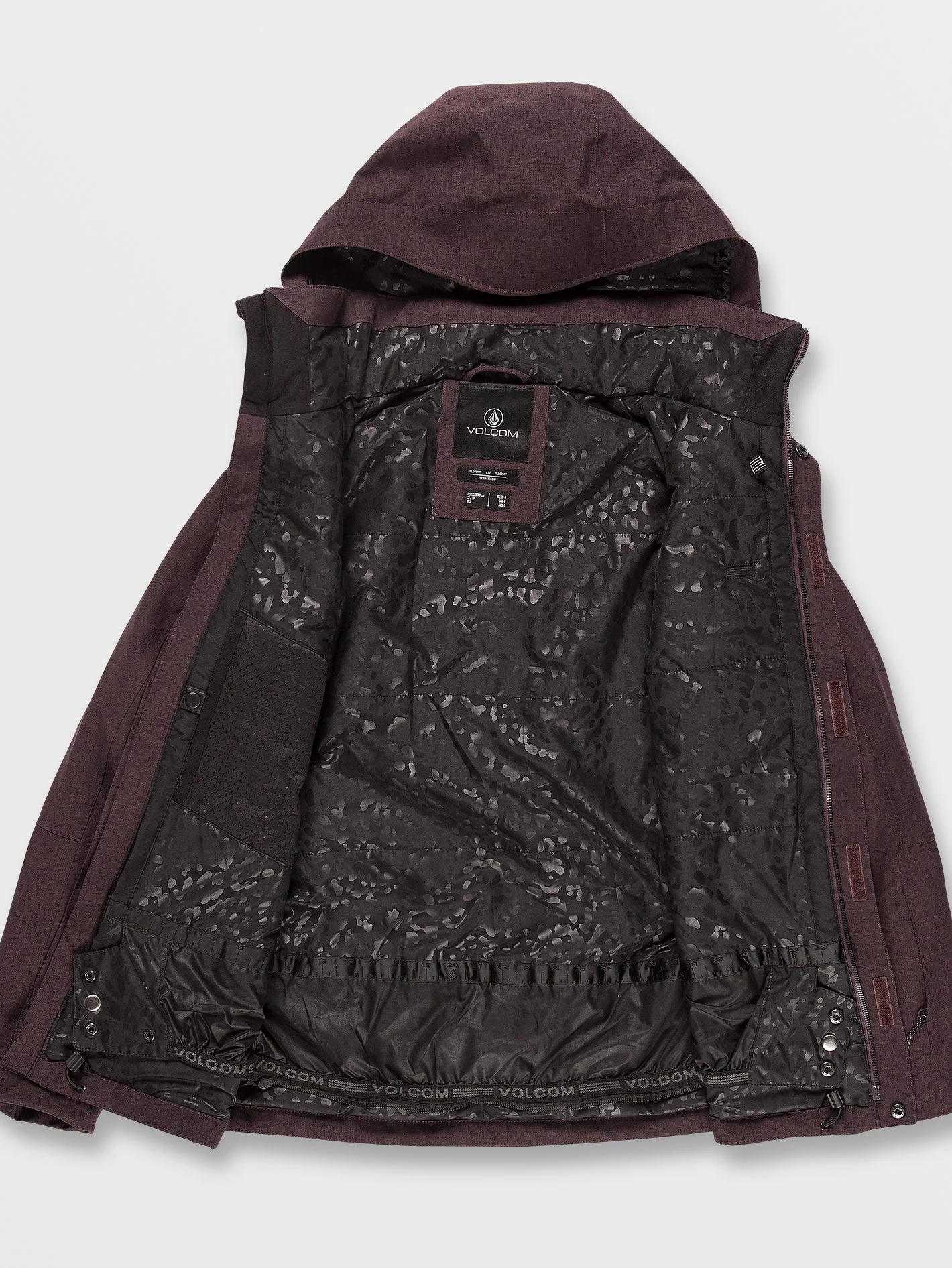 Veste de snow Sherwin Insulated - Black Plum - Image 5