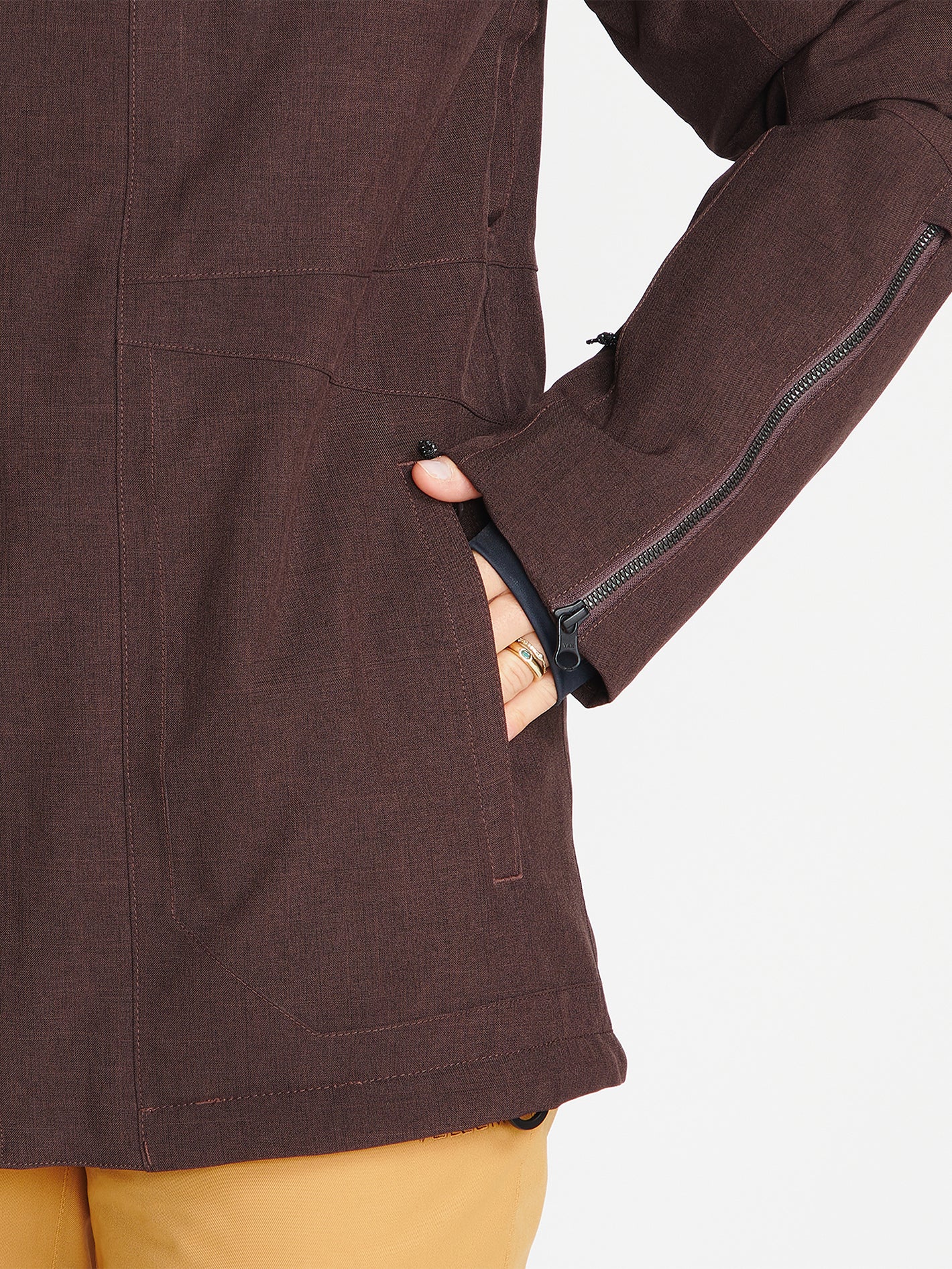 Veste de snow Sherwin Insulated - Black Plum - Image 8