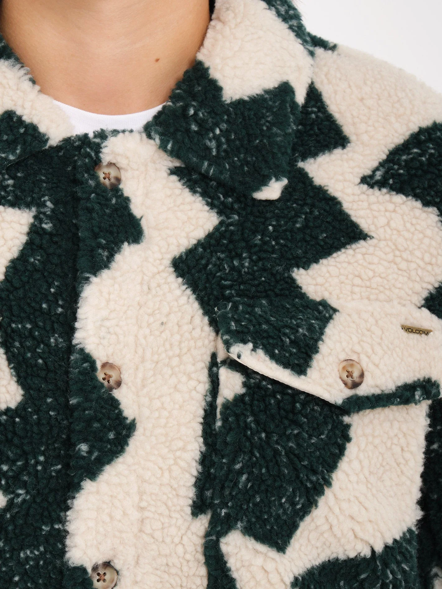 Veste Silent Sherpa - PONDEROSA PINE - Image 5