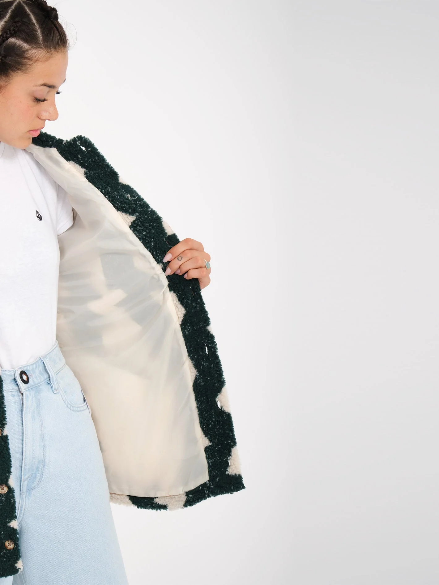 Veste Silent Sherpa - PONDEROSA PINE - Image 6