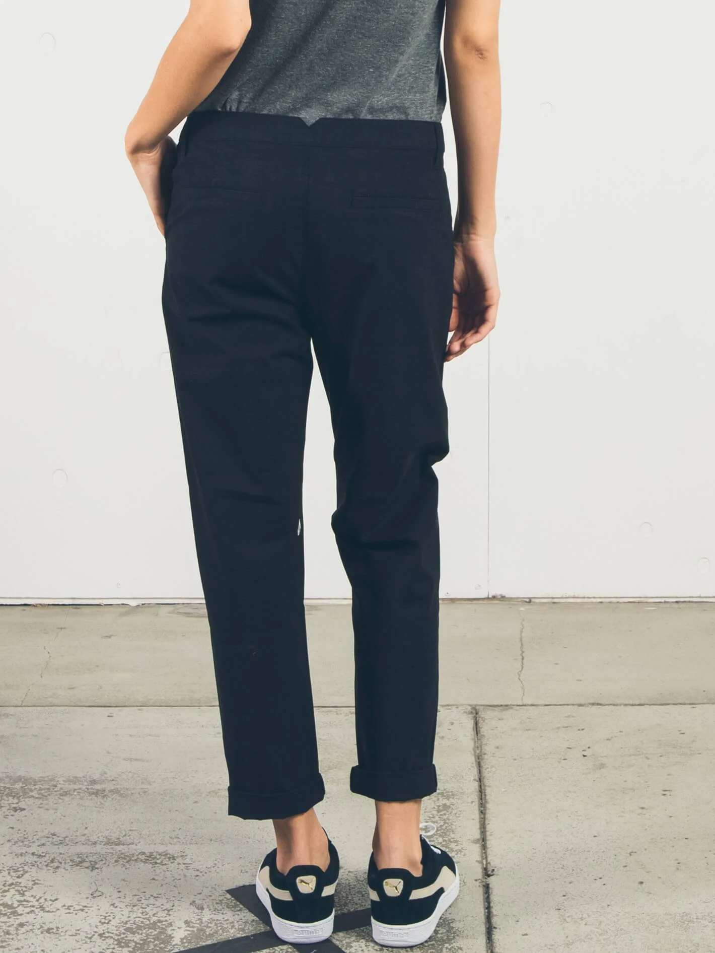 Pantalon chino Simply Solid - Black - Image 2
