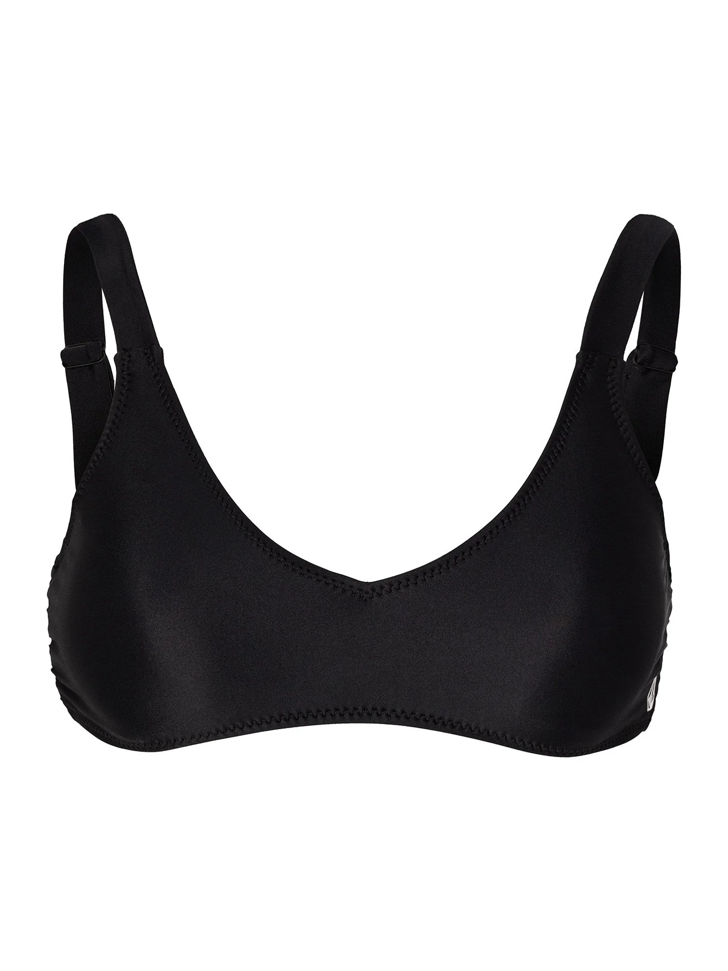 Haut de maillot Simply Solid Vneck - BLACK - Image 5