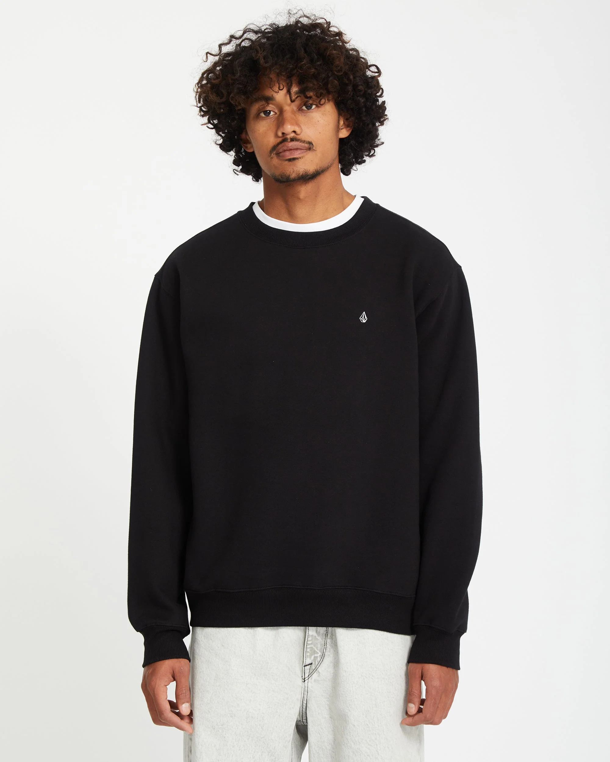 Sweatshirt Single Stone - BLACK