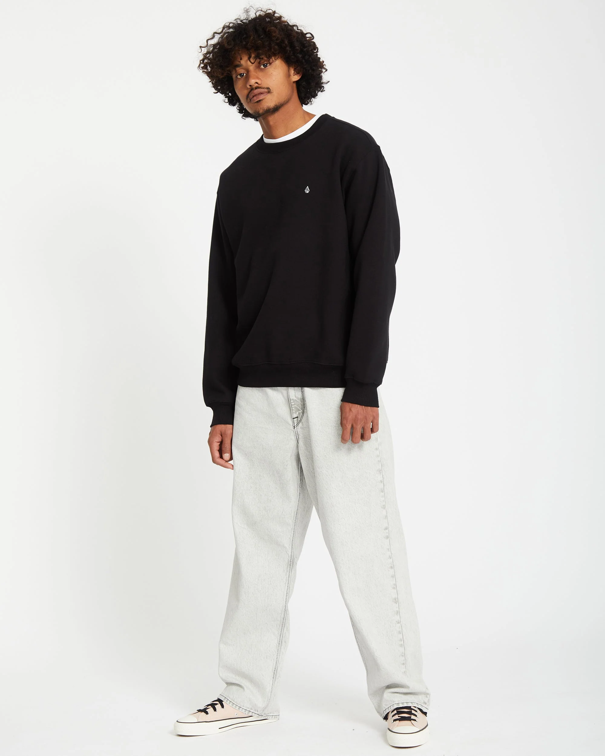 Sweatshirt Single Stone - BLACK - Image 6