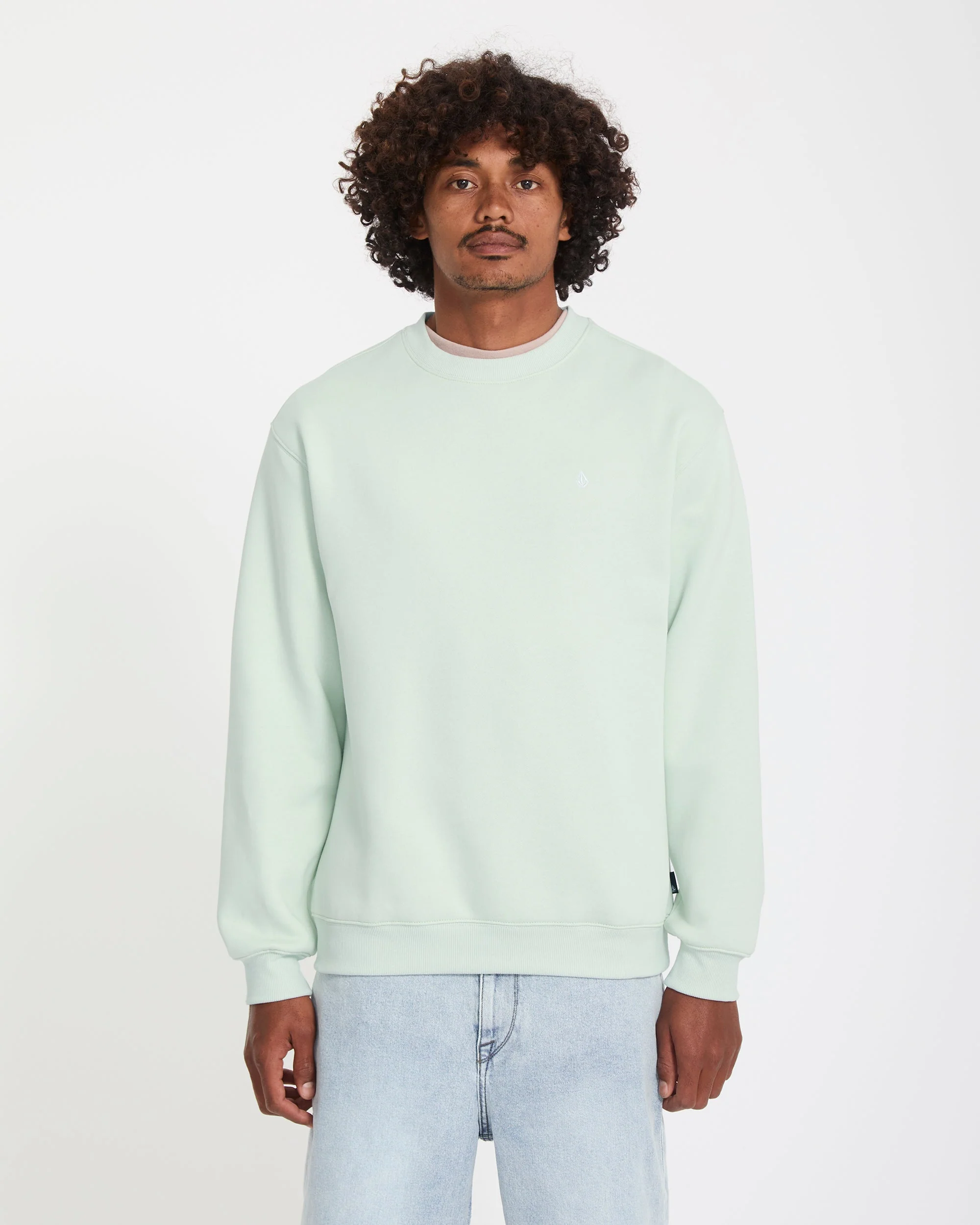 Sweatshirt Single Stone - Pale Aqua