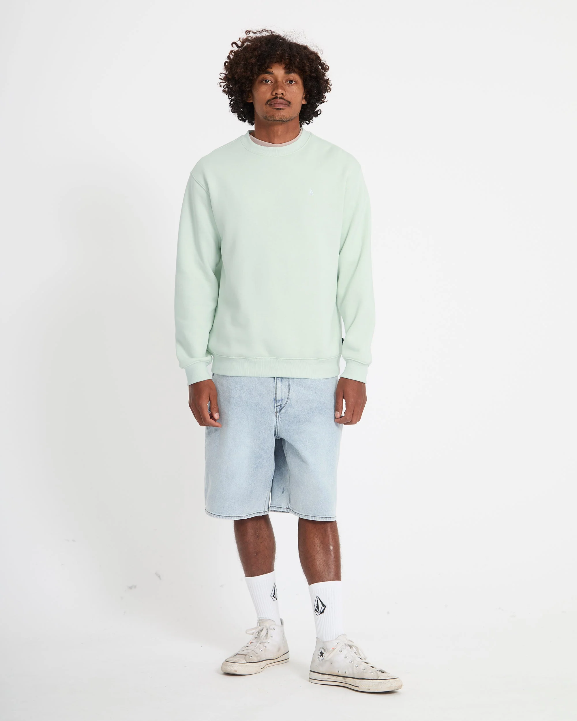 Sweatshirt Single Stone - Pale Aqua - Image 6