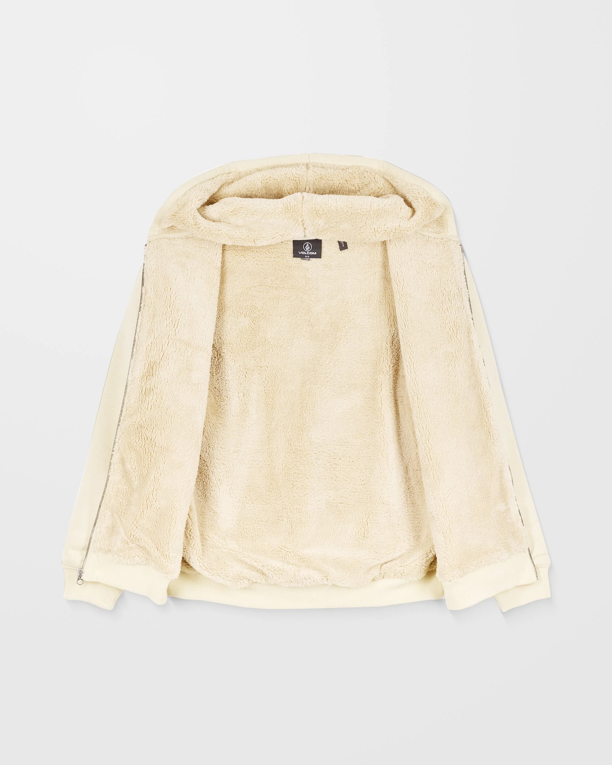 Sweat À Capuche Zippé Single Stone - Light Beige - Image 11