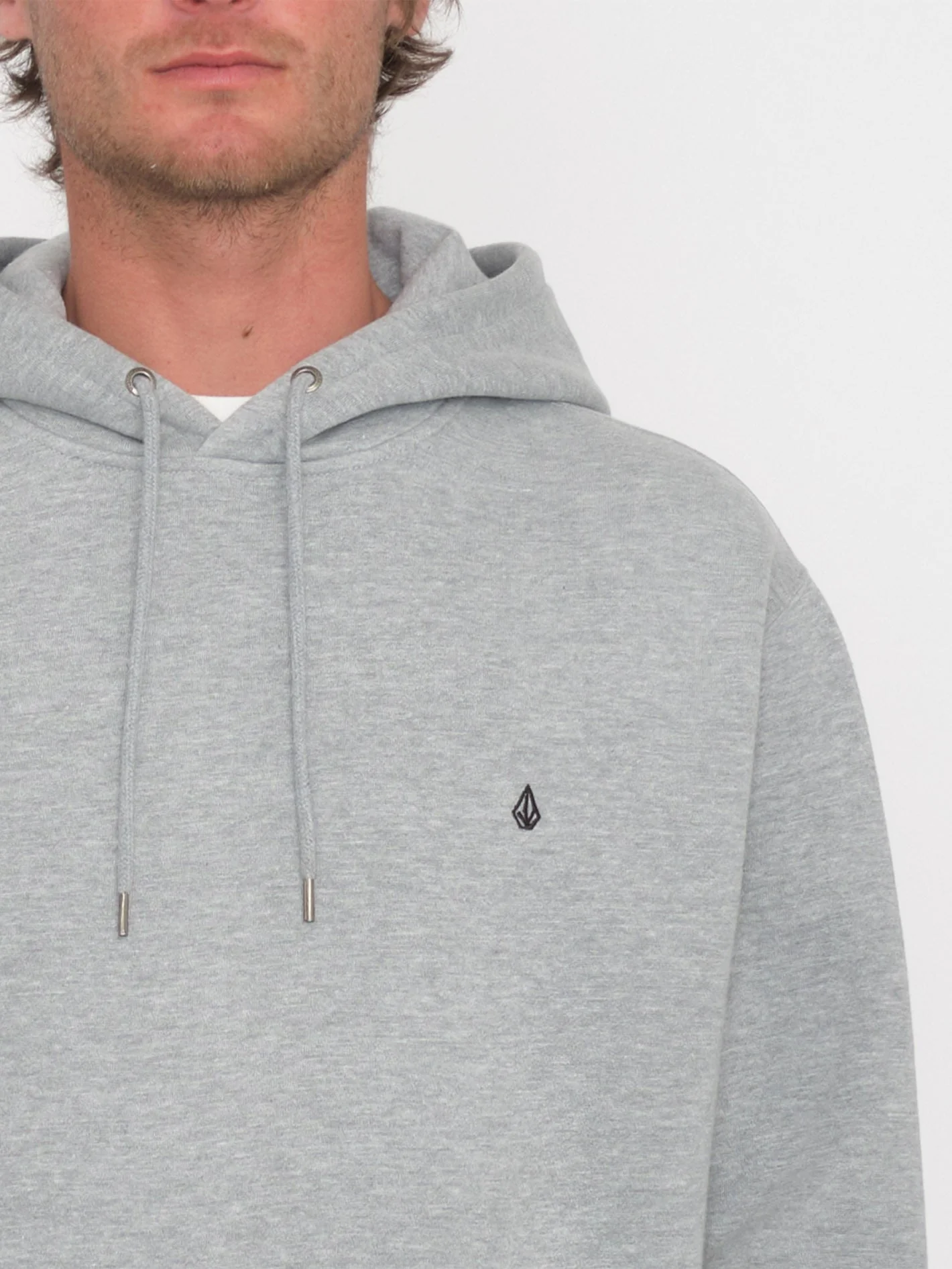 Sweat à capuche Single Stone - HEATHER GREY - Image 3