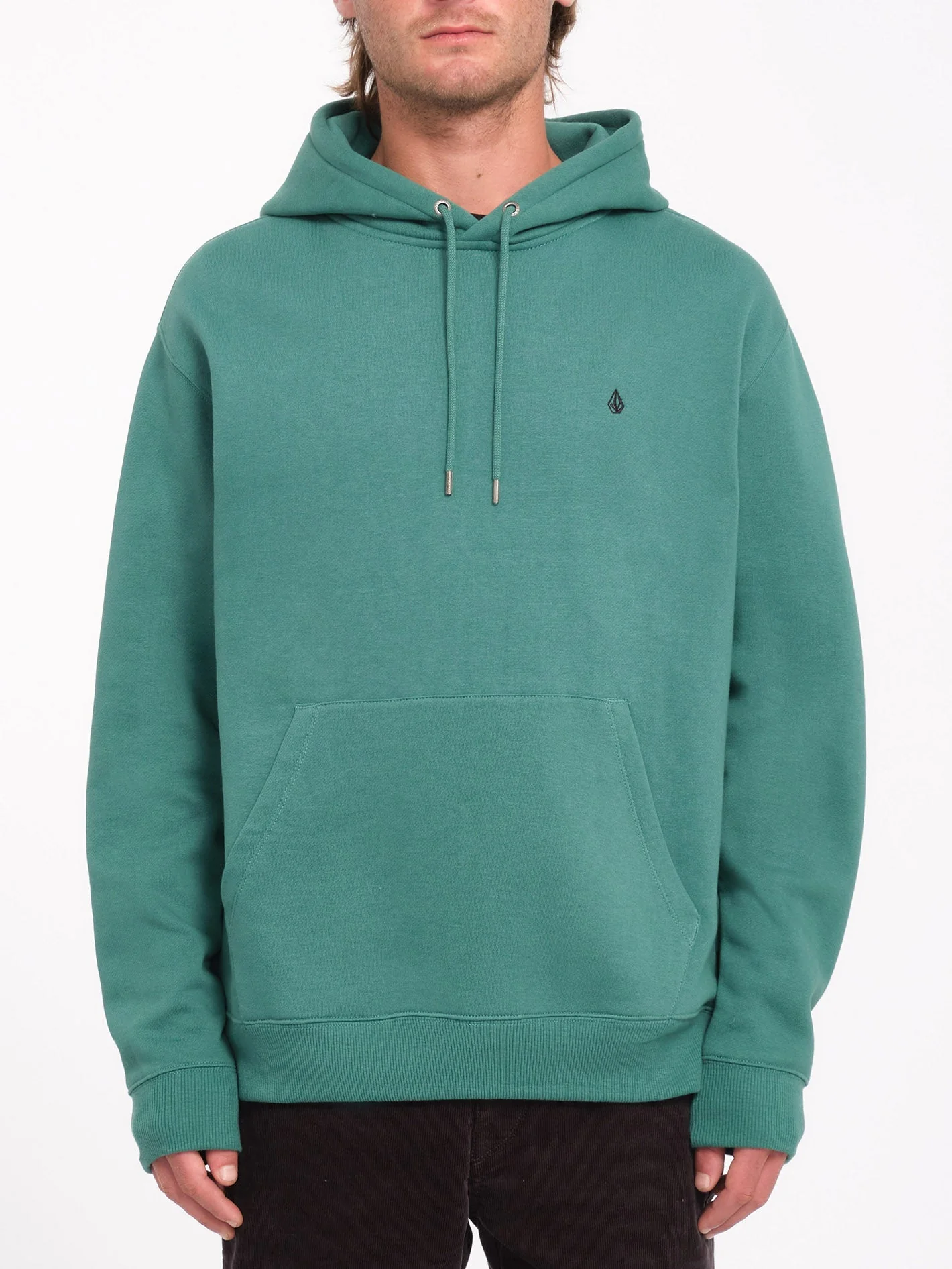 Sweat à capuche Single Stone - SEA GREEN