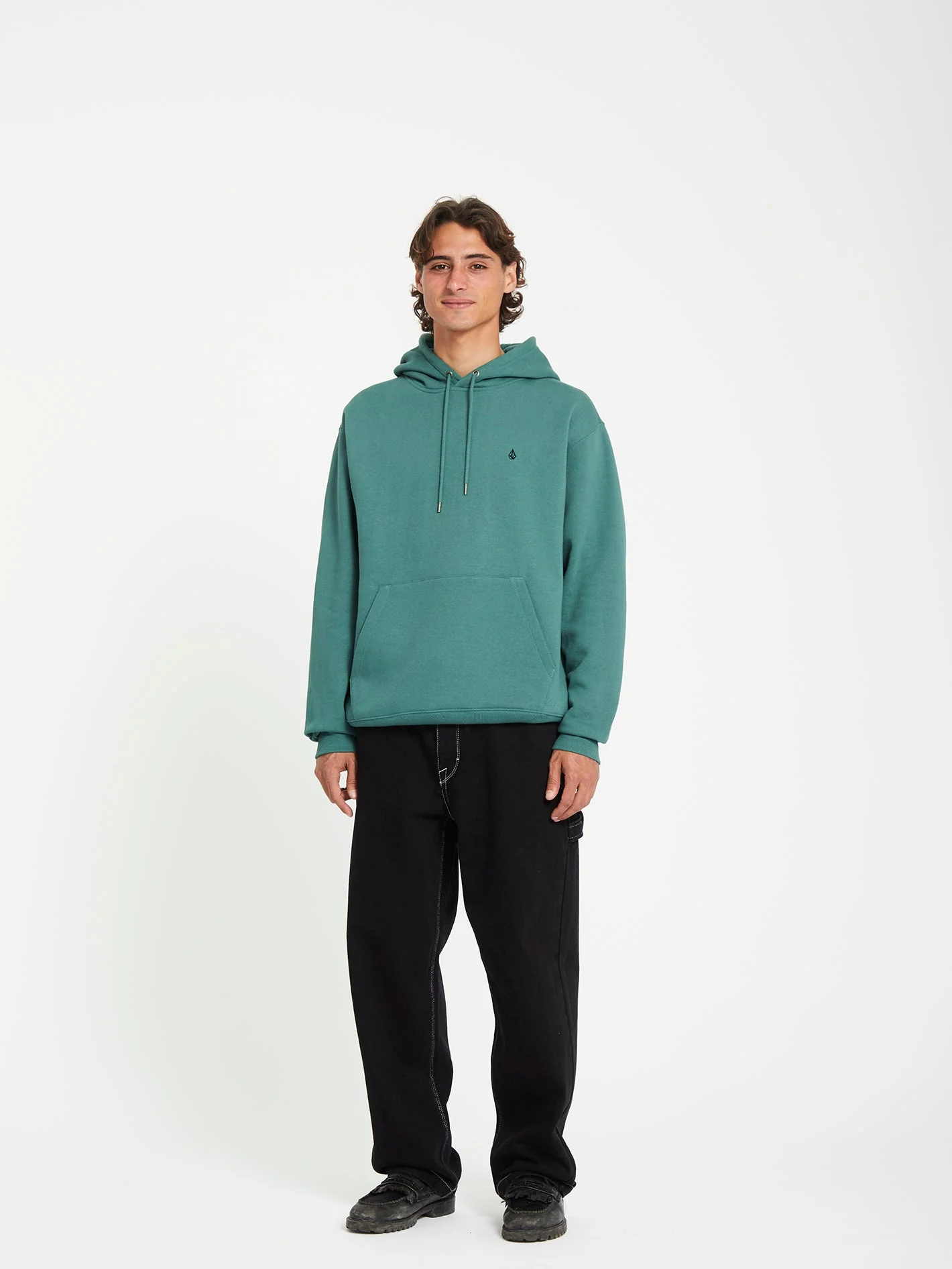 Sweat à capuche Single Stone - SEA GREEN - Image 2