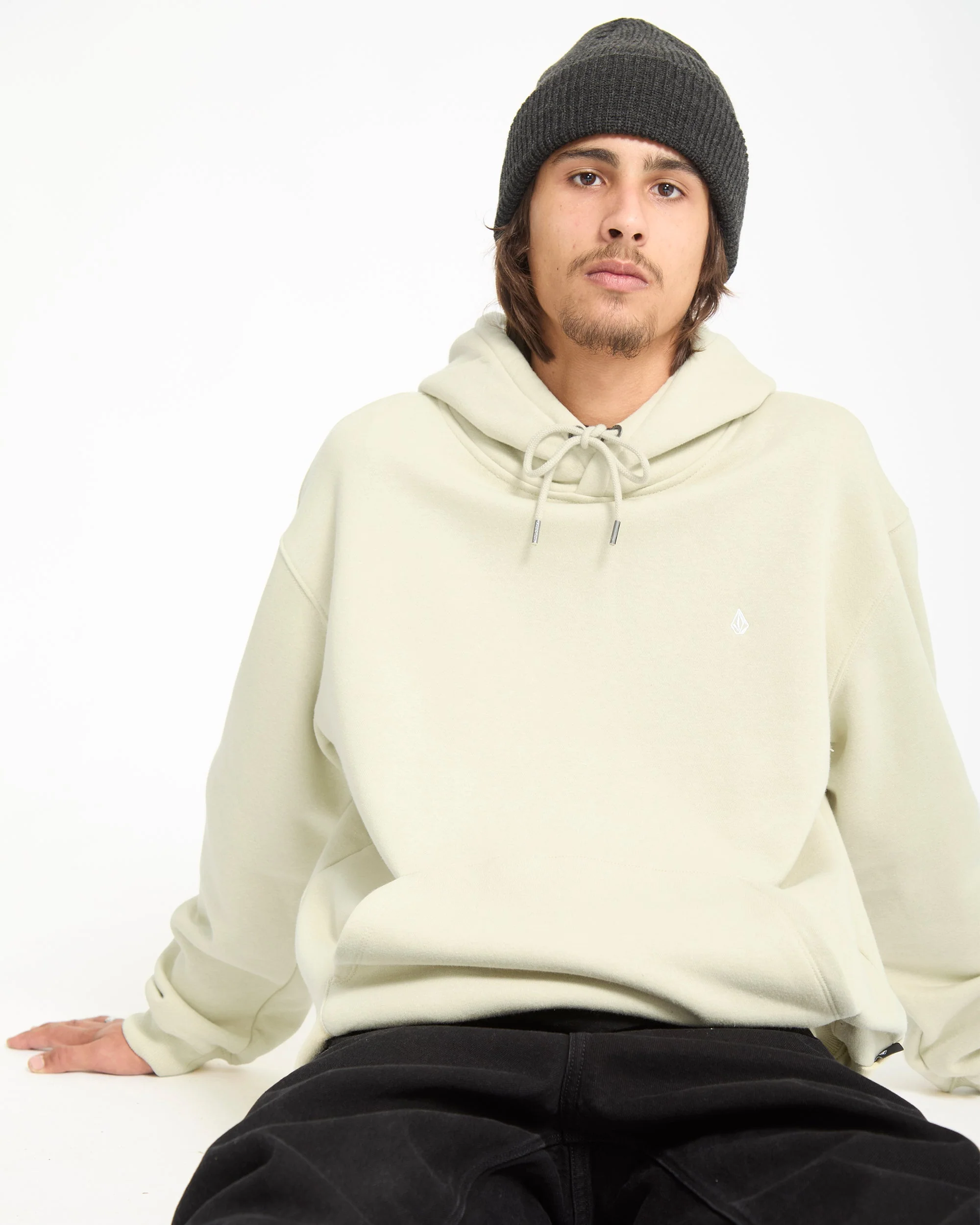Sweat À Capuche Single Stone - Light Beige - Image 5