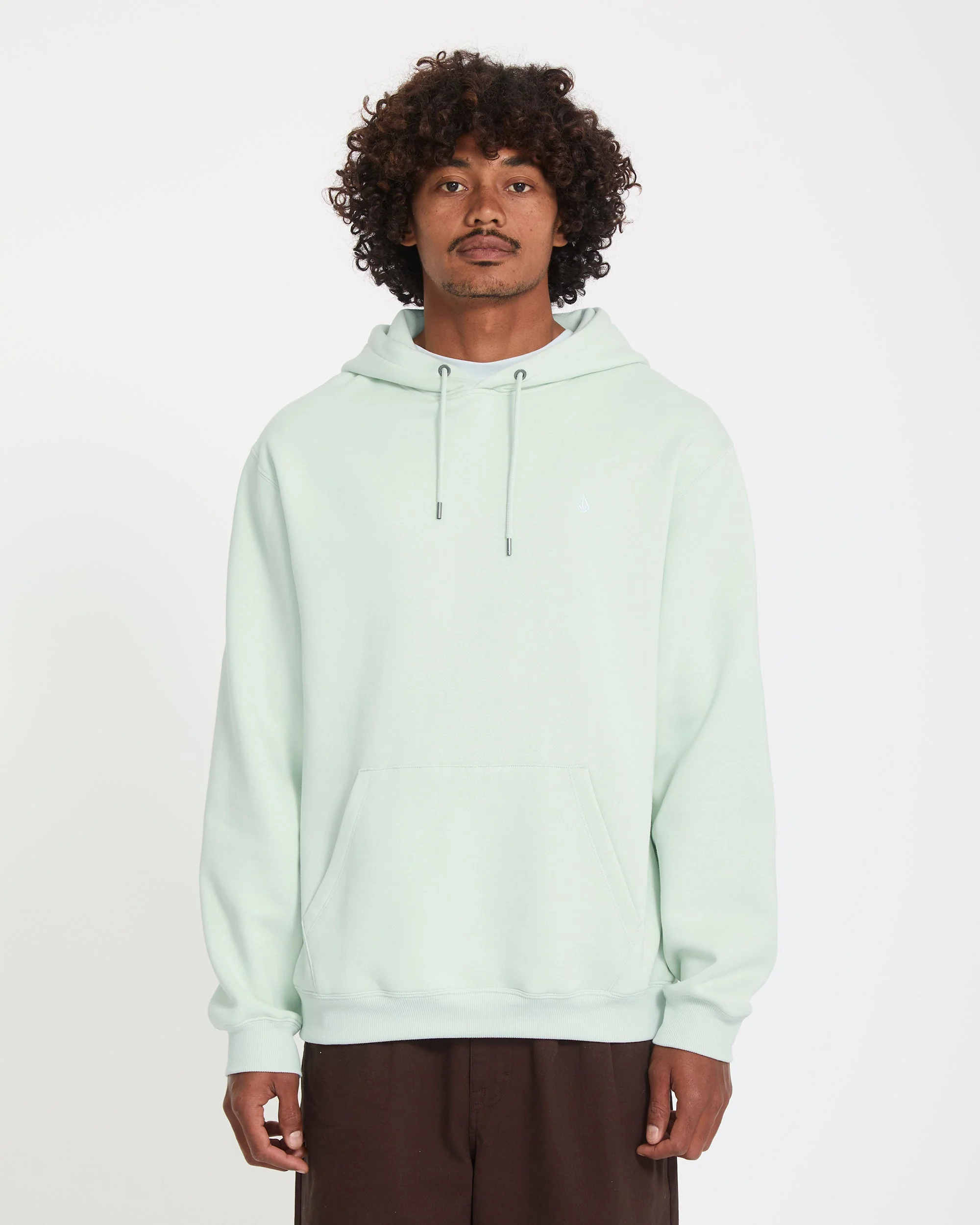 Sweat à capuche Single Stone - Pale Aqua